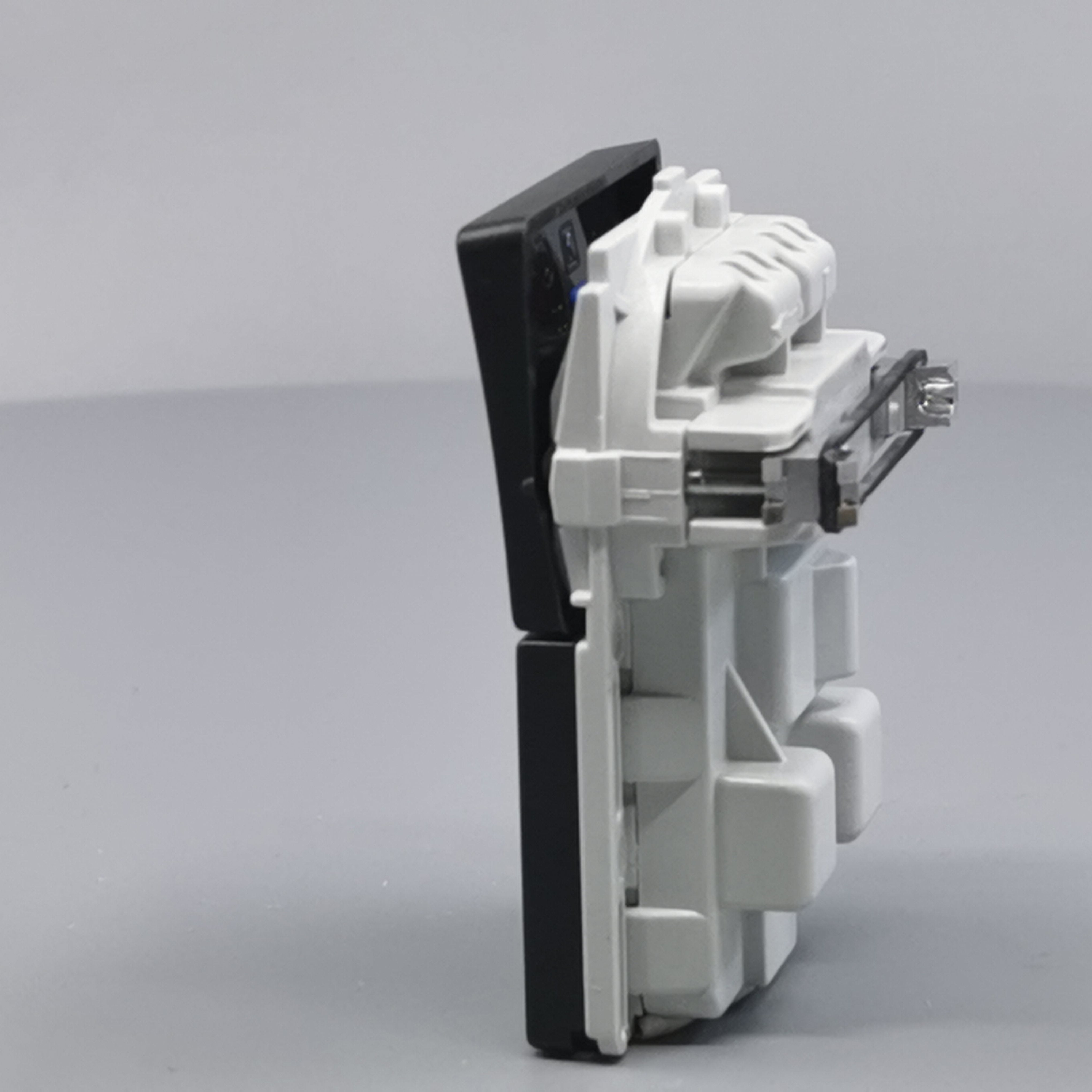 Fuga Stikkontakt 2-pol uden jord koksgrå