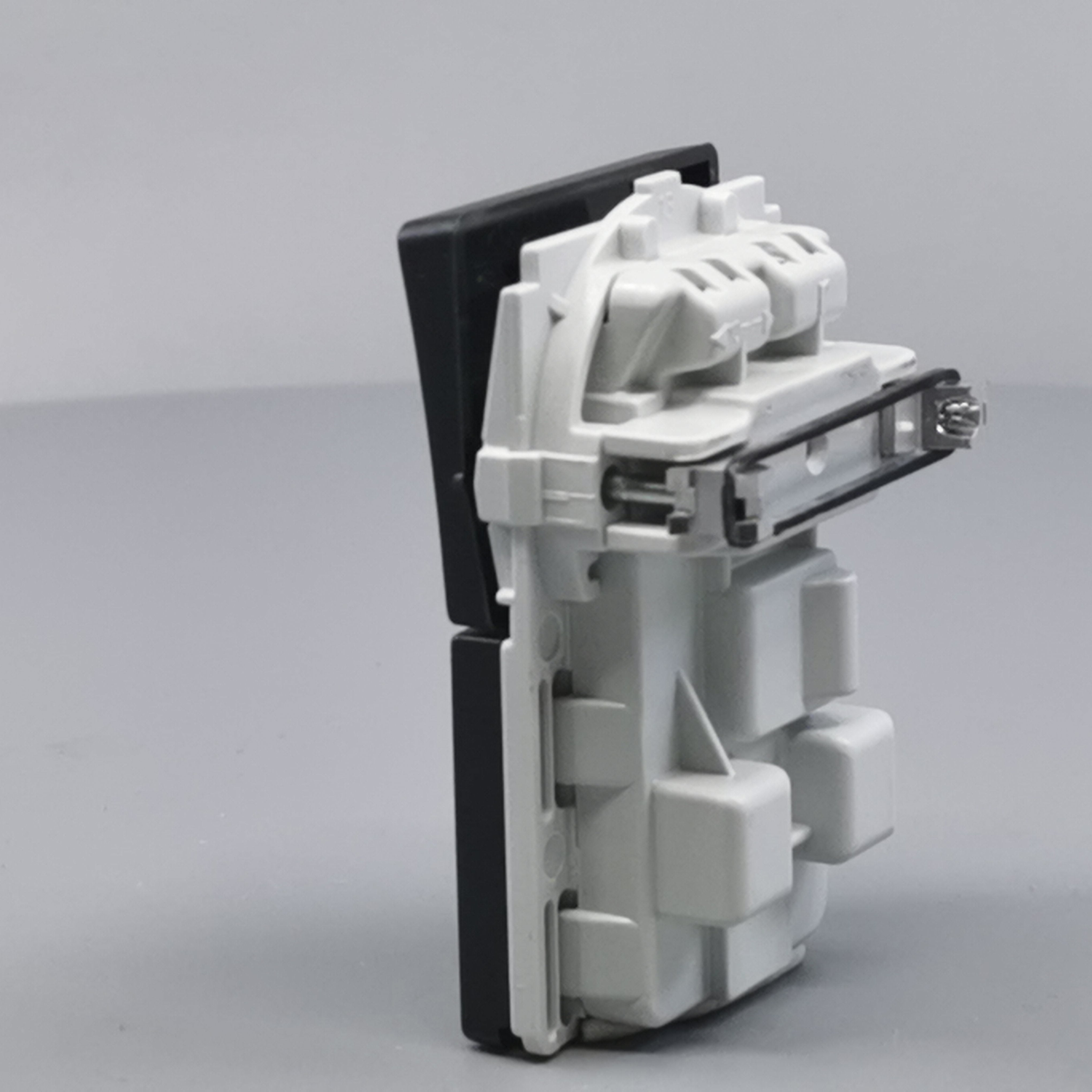 Fuga Stikkontakt 2-pol uden jord koksgrå