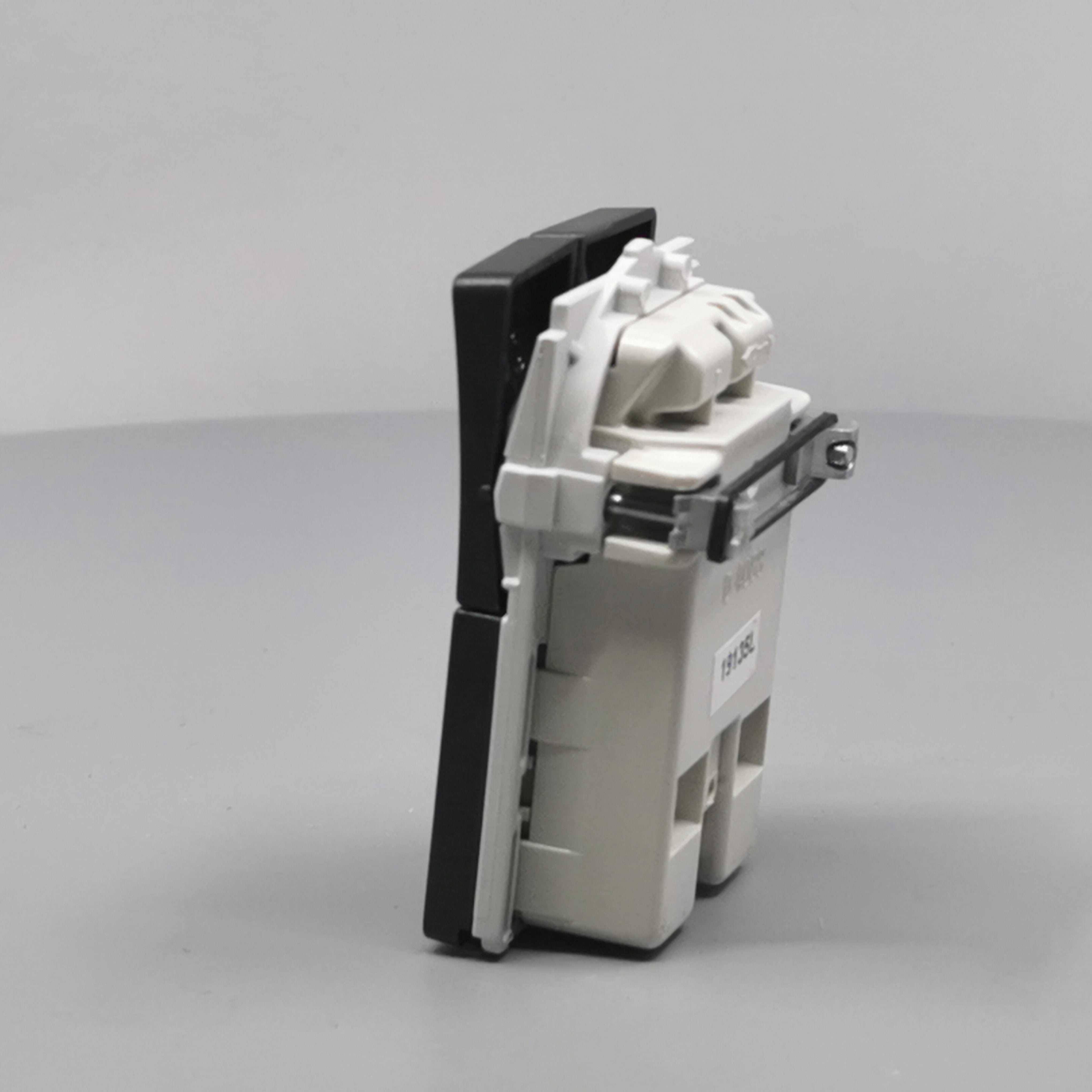 Fuga Stikkontakt dobbelt 2-pol koksgrå