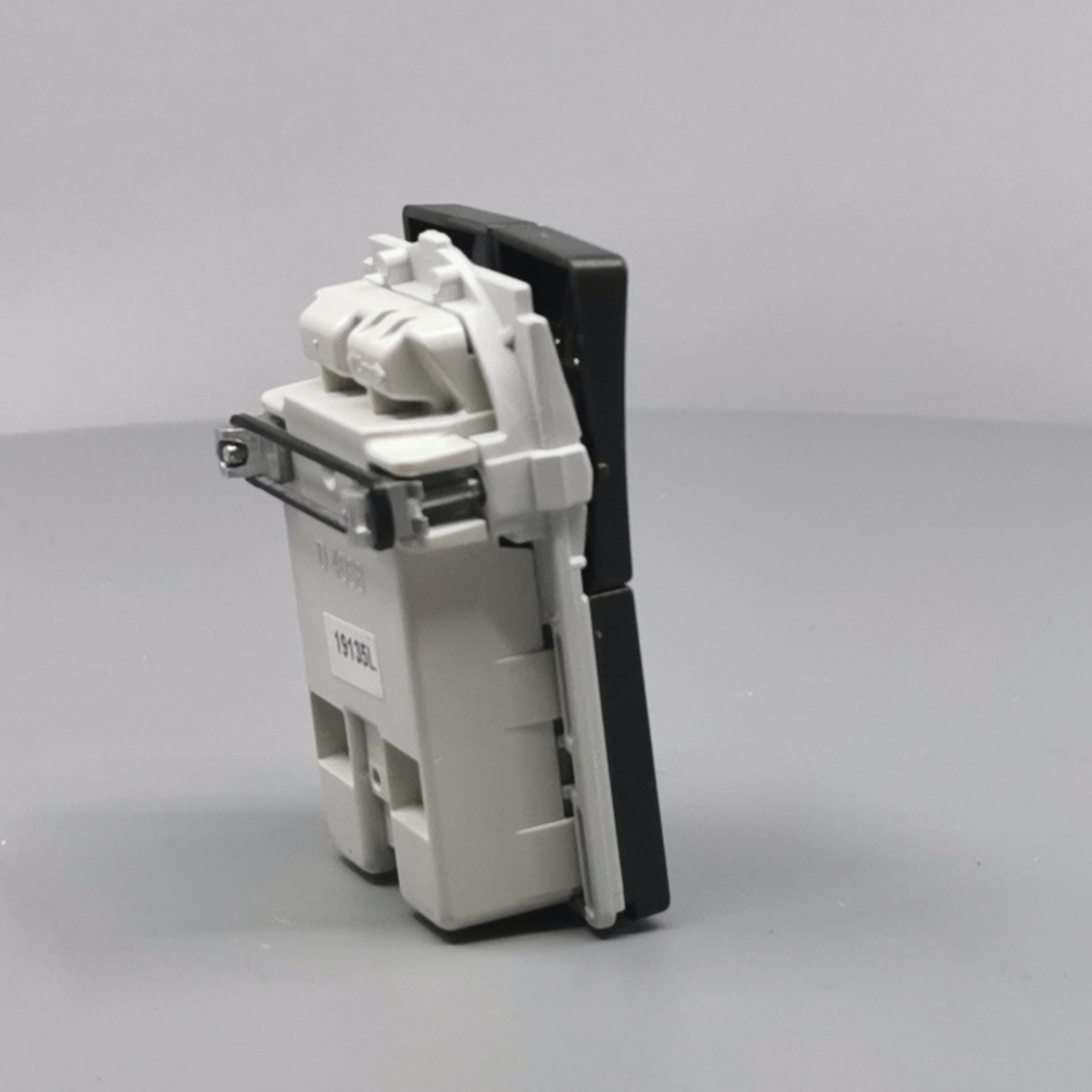 Fuga Stikkontakt dobbelt 2-pol koksgrå