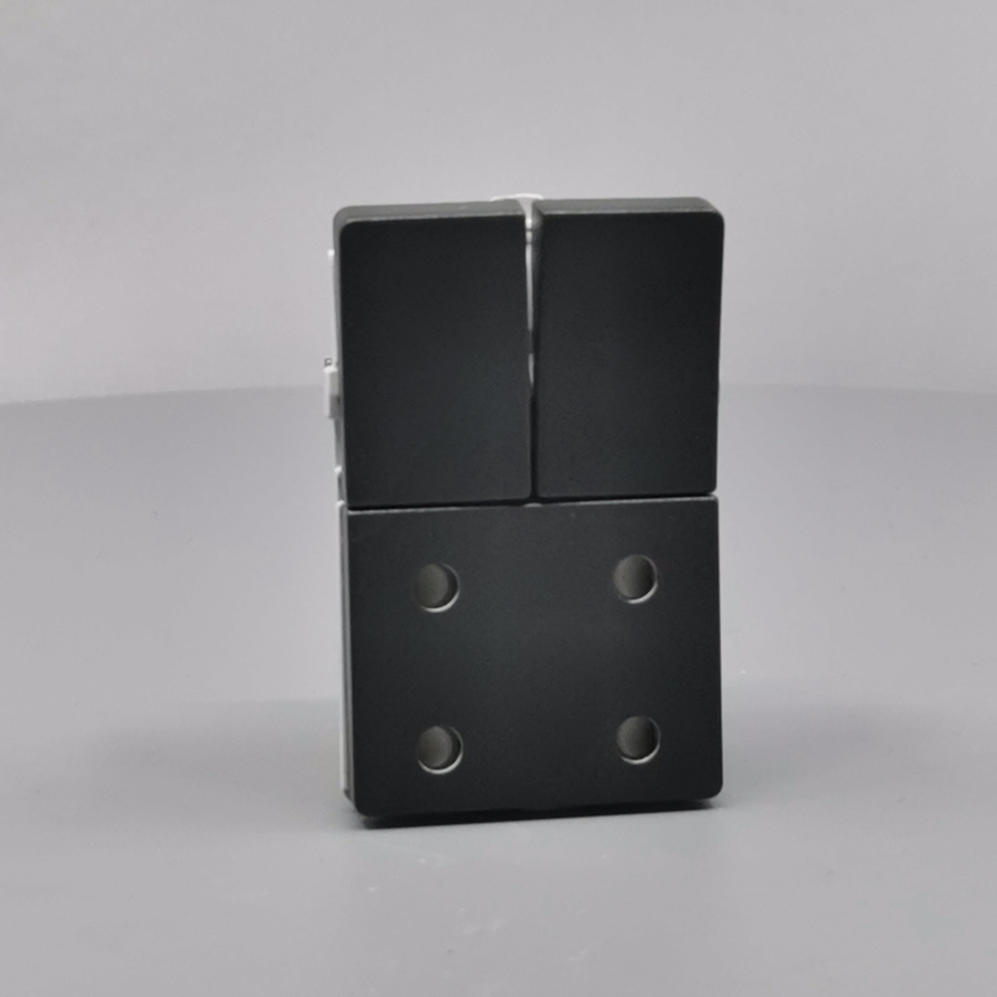 Fuga Stikkontakt dobbelt 2-pol koksgrå