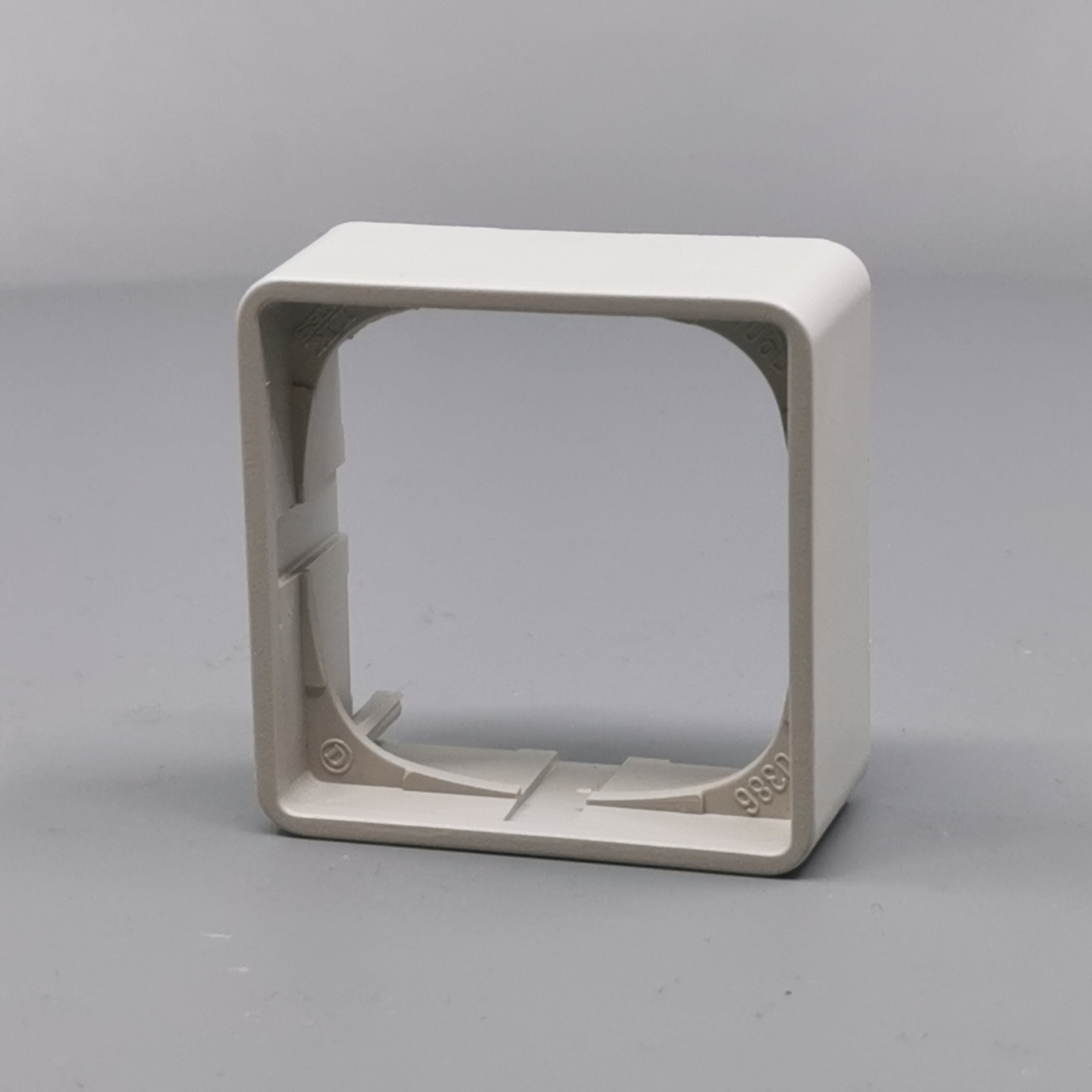 LK Fuga ramme Baseline 50 1m 21mm høj - lysegrå