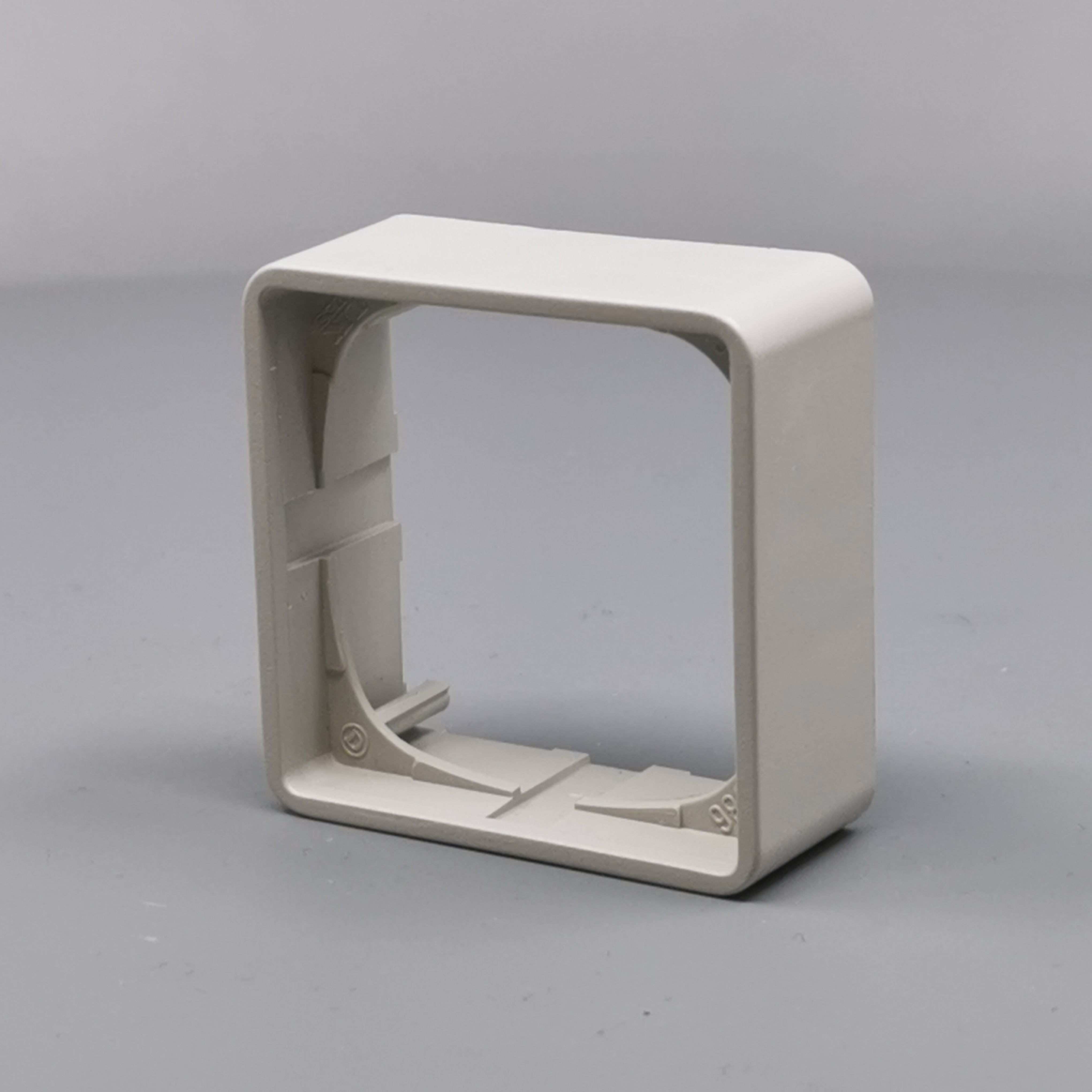 LK Fuga ramme Baseline 50 1m 21mm høj - lysegrå