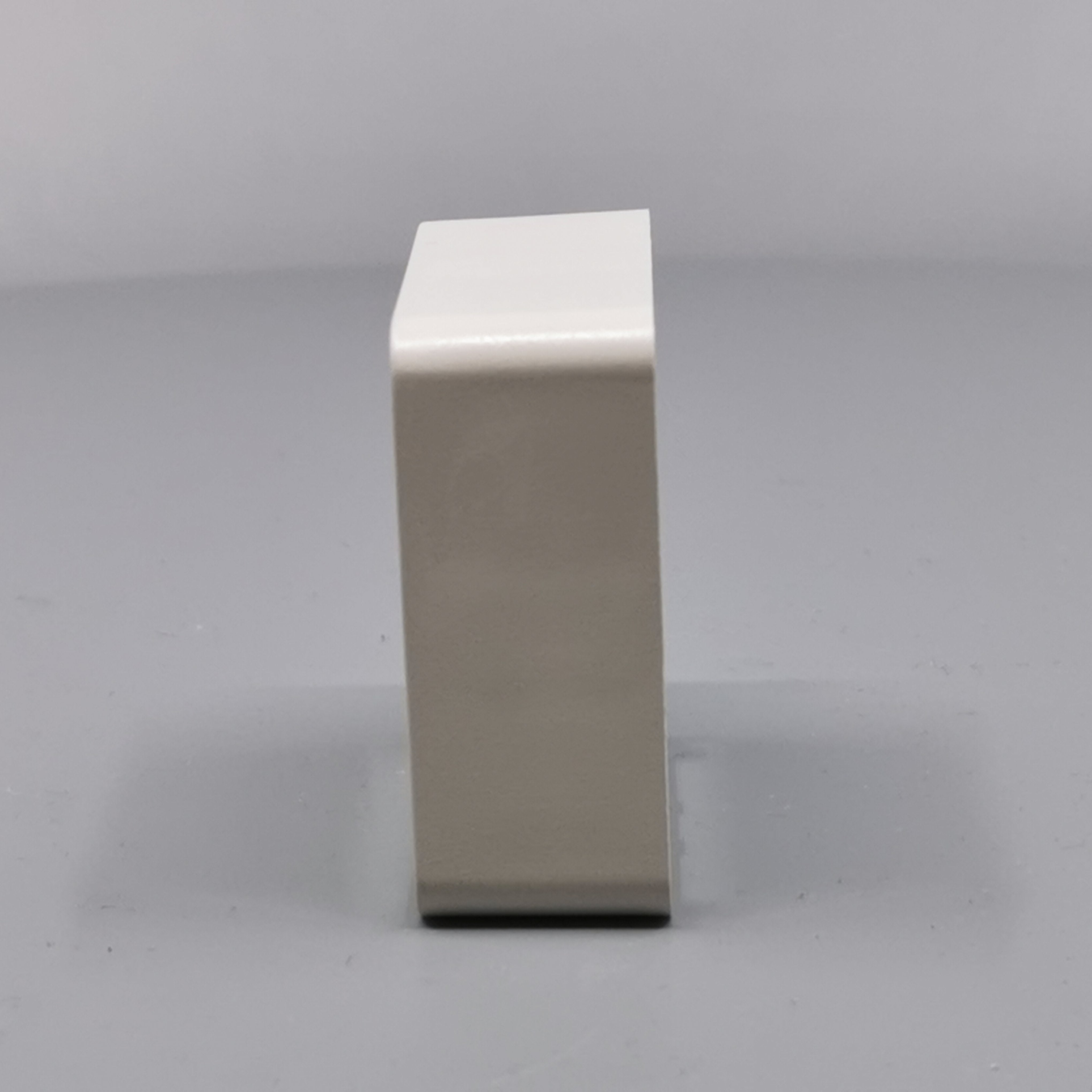 LK Fuga ramme Baseline 50 1m 21mm høj - lysegrå