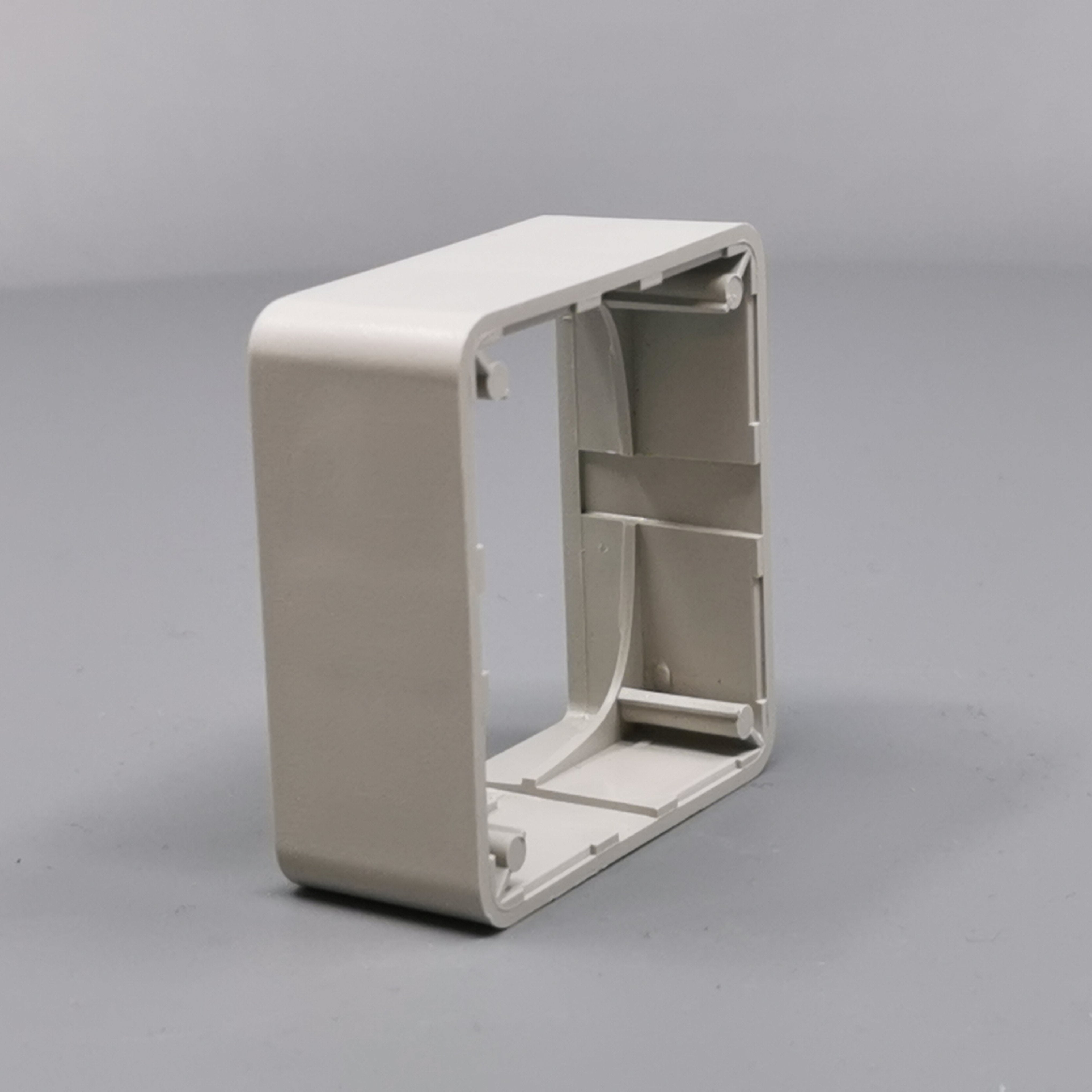 LK Fuga ramme Baseline 50 1m 21mm høj - lysegrå