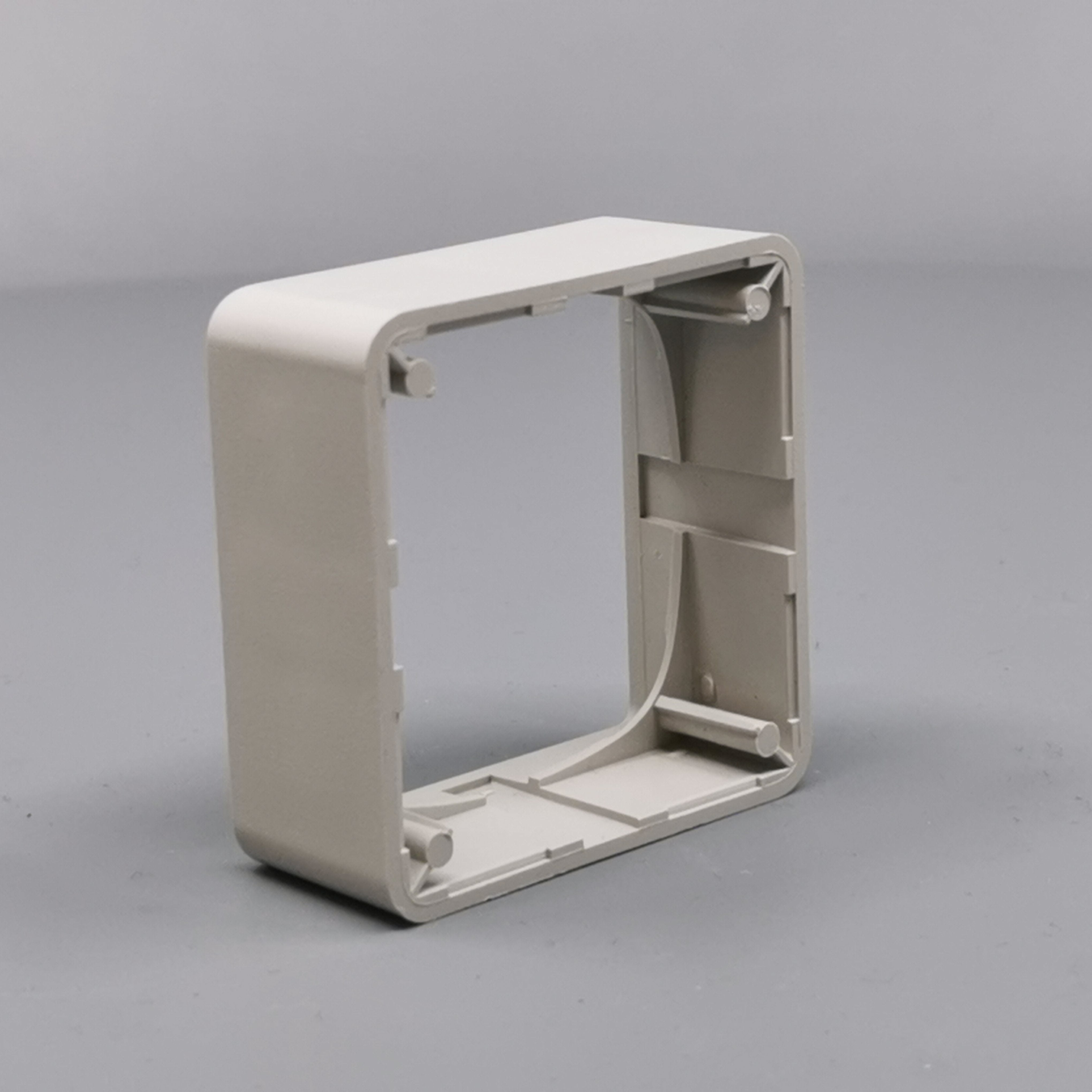 LK Fuga ramme Baseline 50 1m 21mm høj - lysegrå