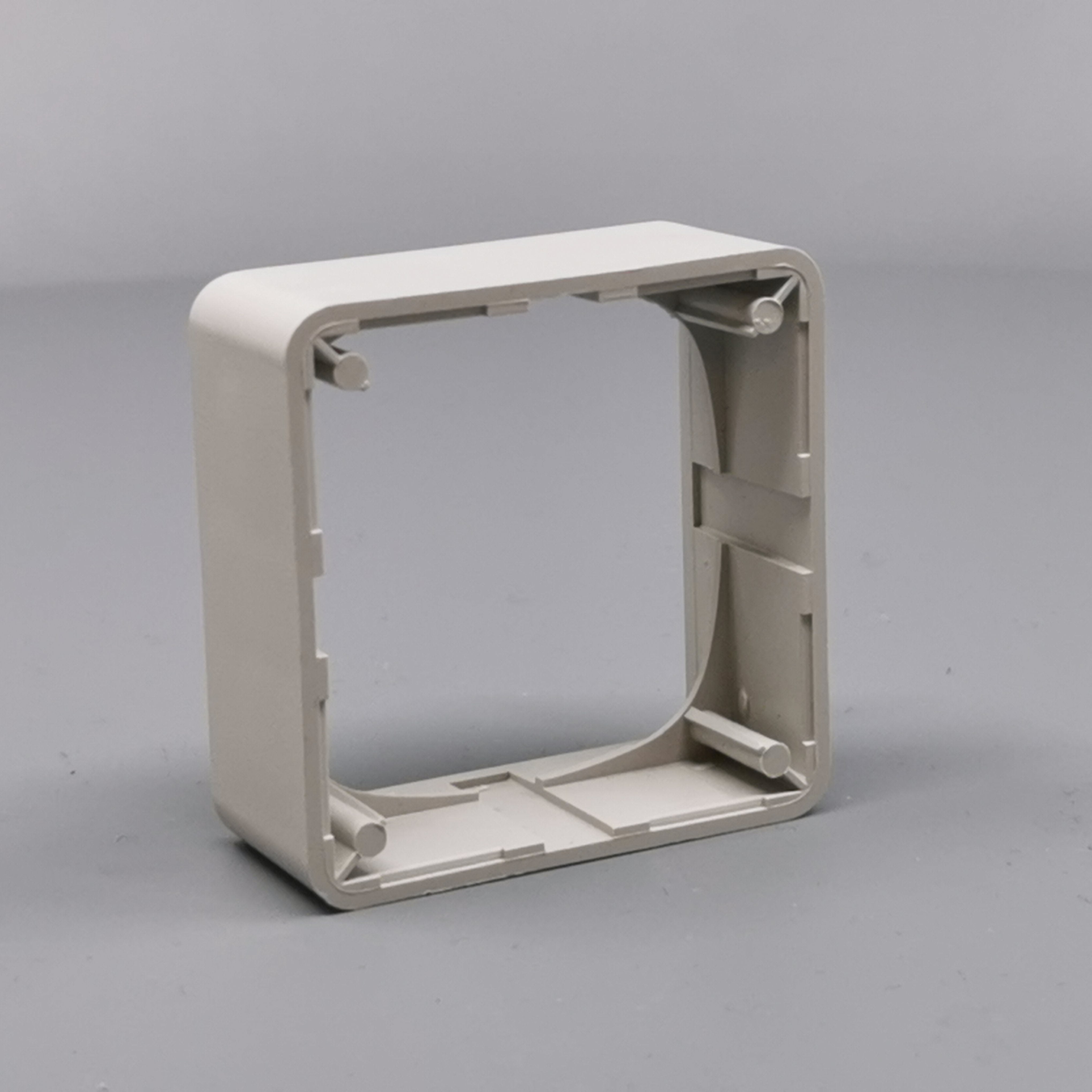 LK Fuga ramme Baseline 50 1m 21mm høj - lysegrå