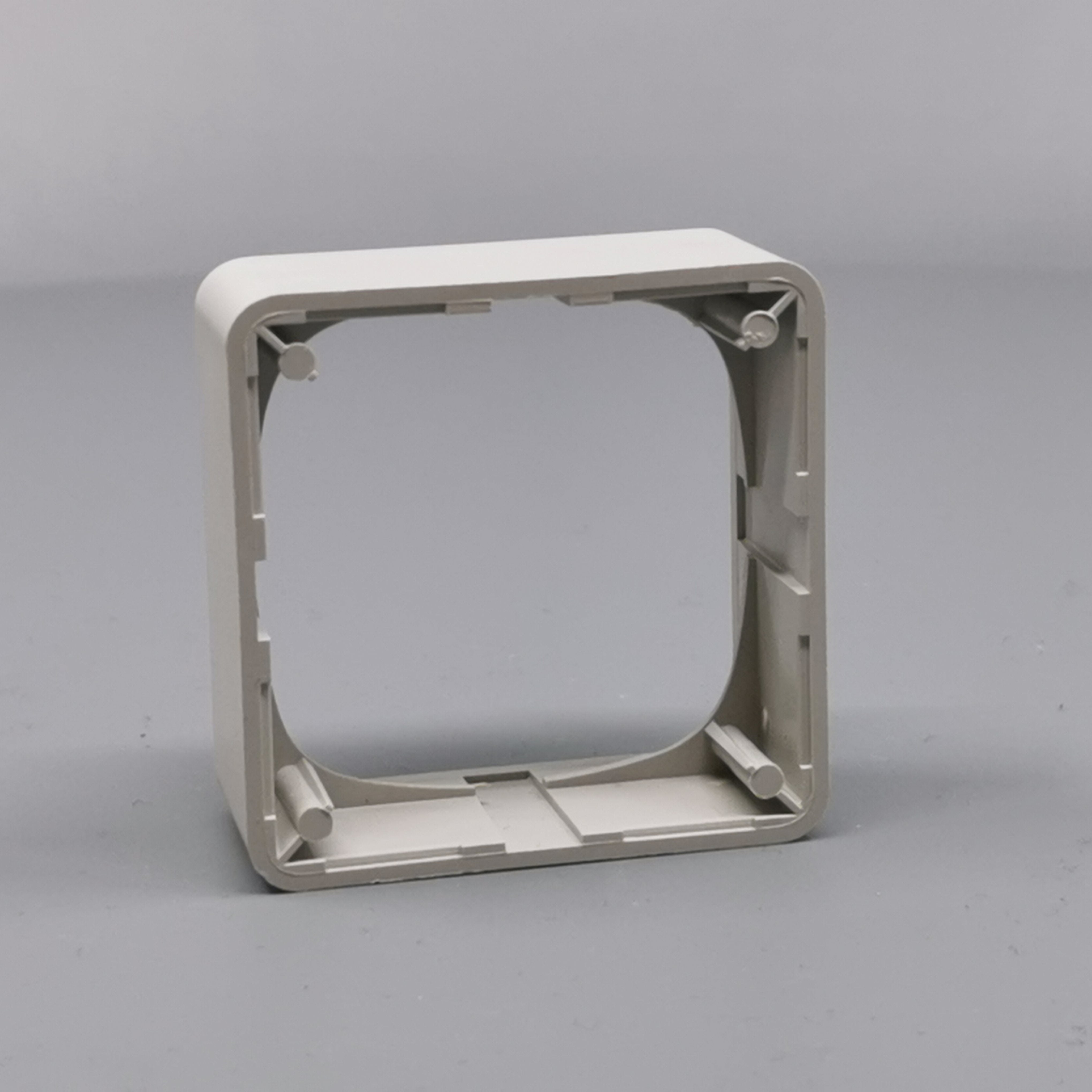 LK Fuga ramme Baseline 50 1m 21mm høj - lysegrå