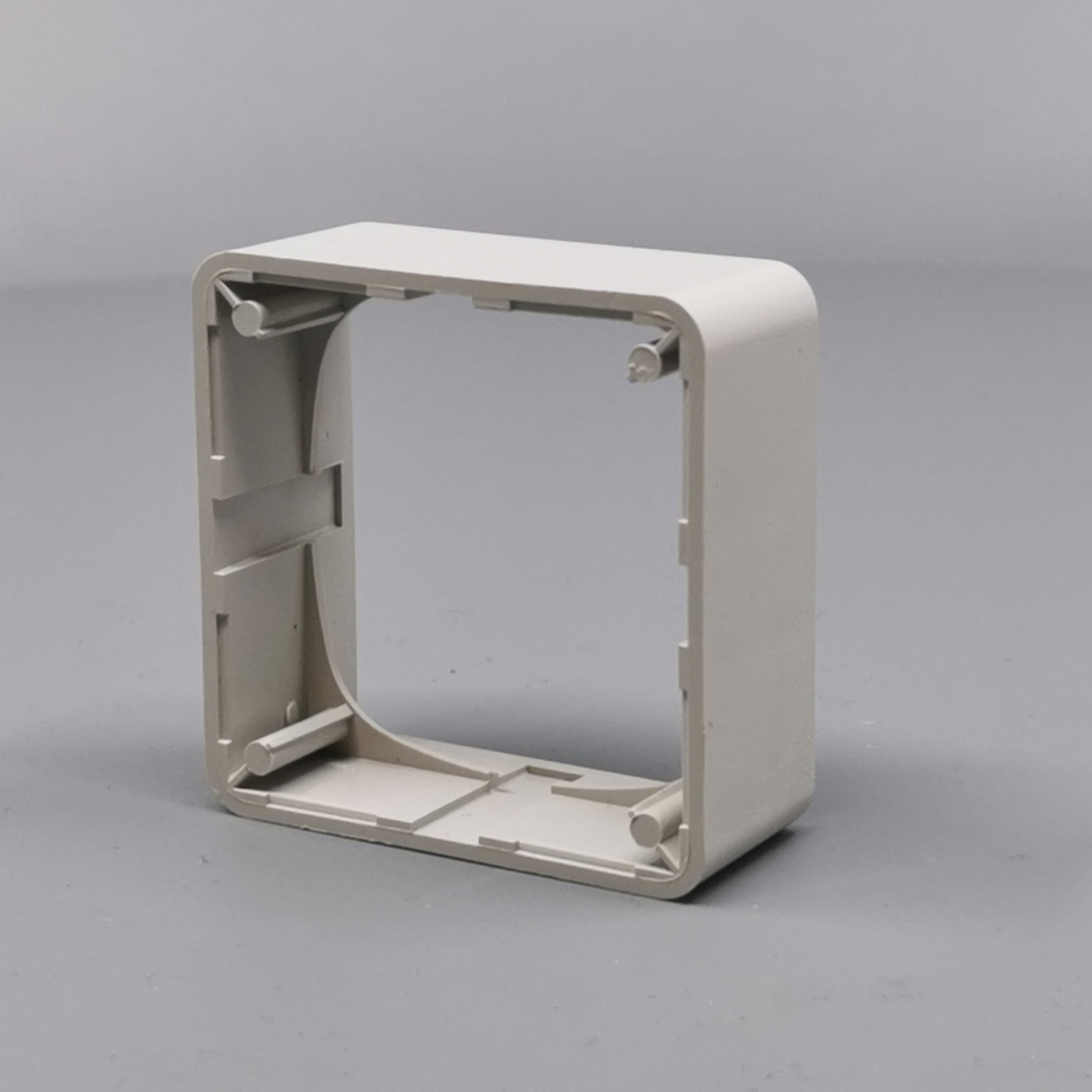 LK Fuga ramme Baseline 50 1m 21mm høj - lysegrå