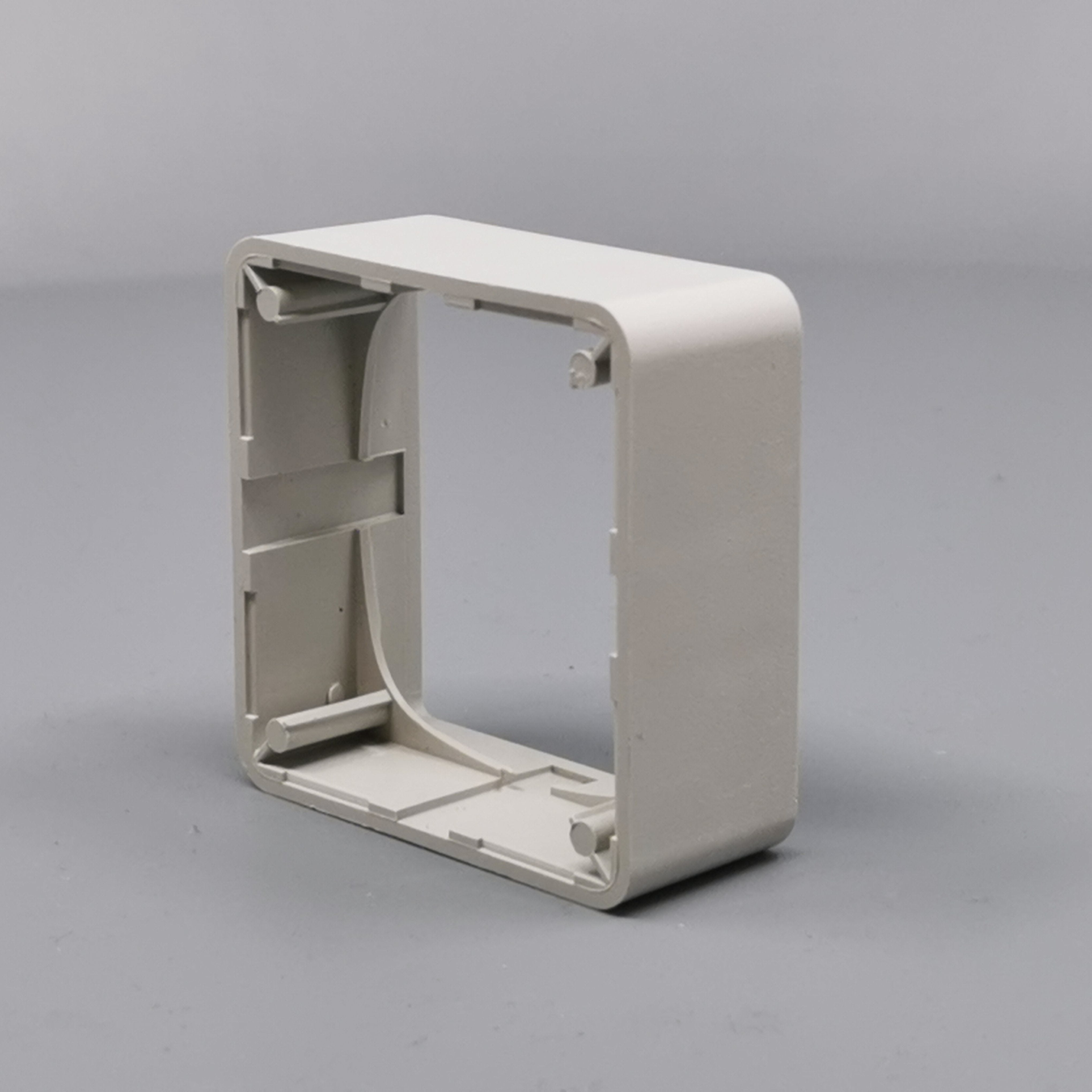 LK Fuga ramme Baseline 50 1m 21mm høj - lysegrå