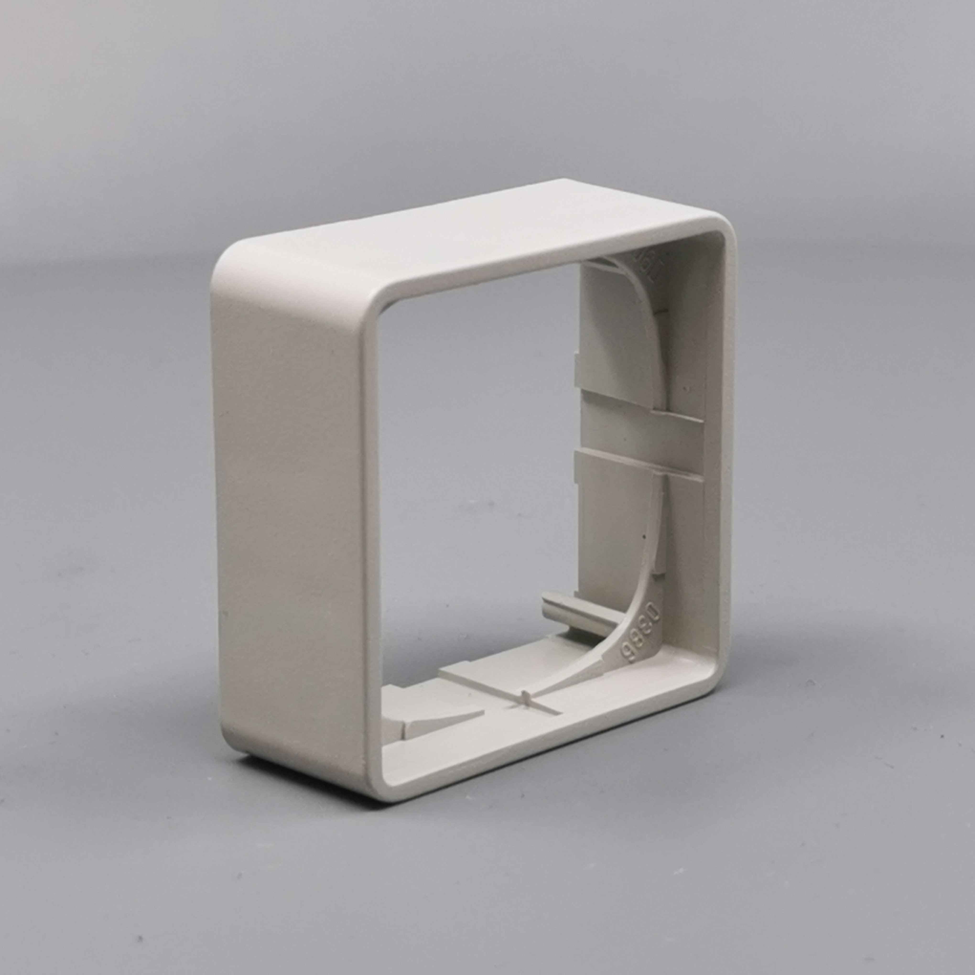 LK Fuga ramme Baseline 50 1m 21mm høj - lysegrå