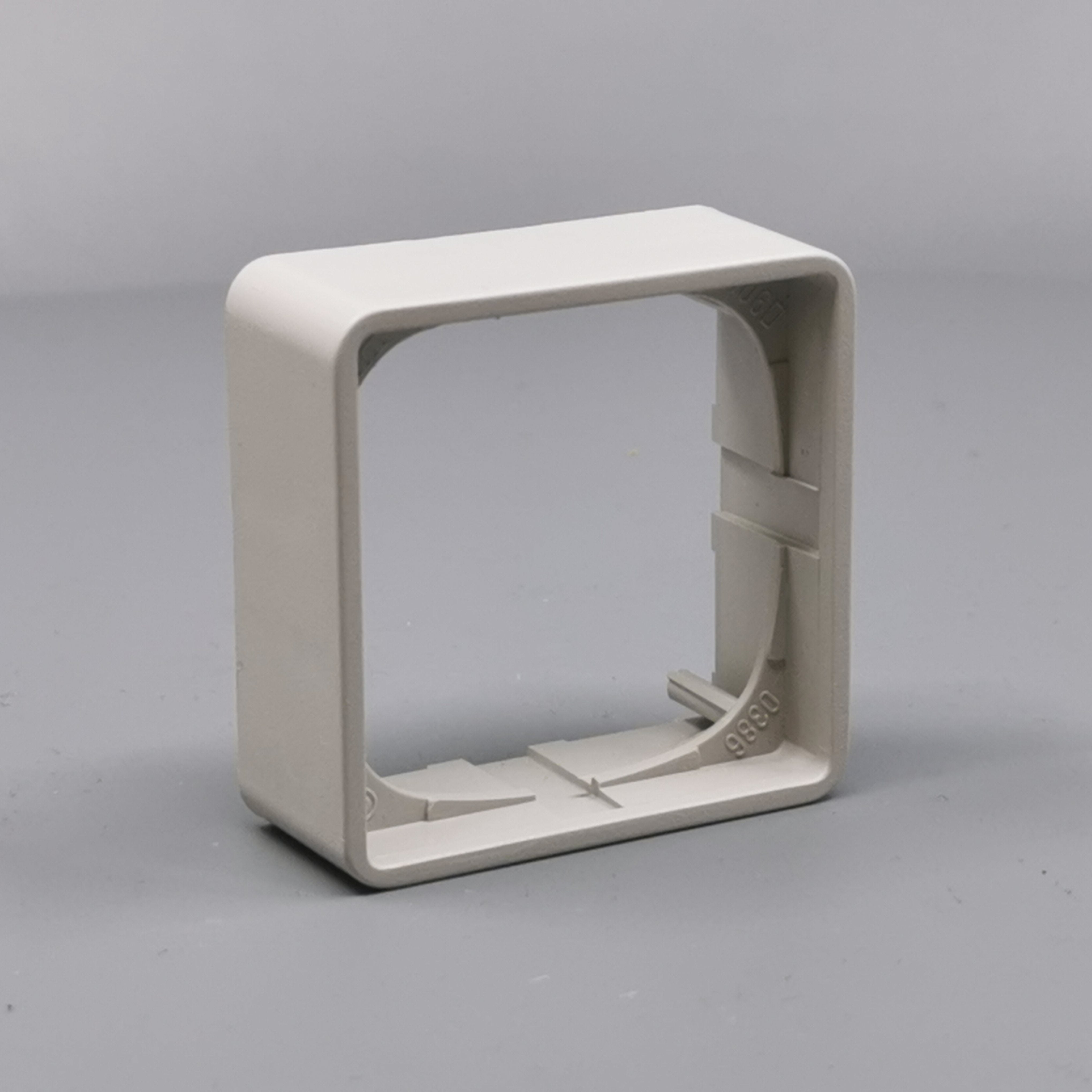 LK Fuga ramme Baseline 50 1m 21mm høj - lysegrå