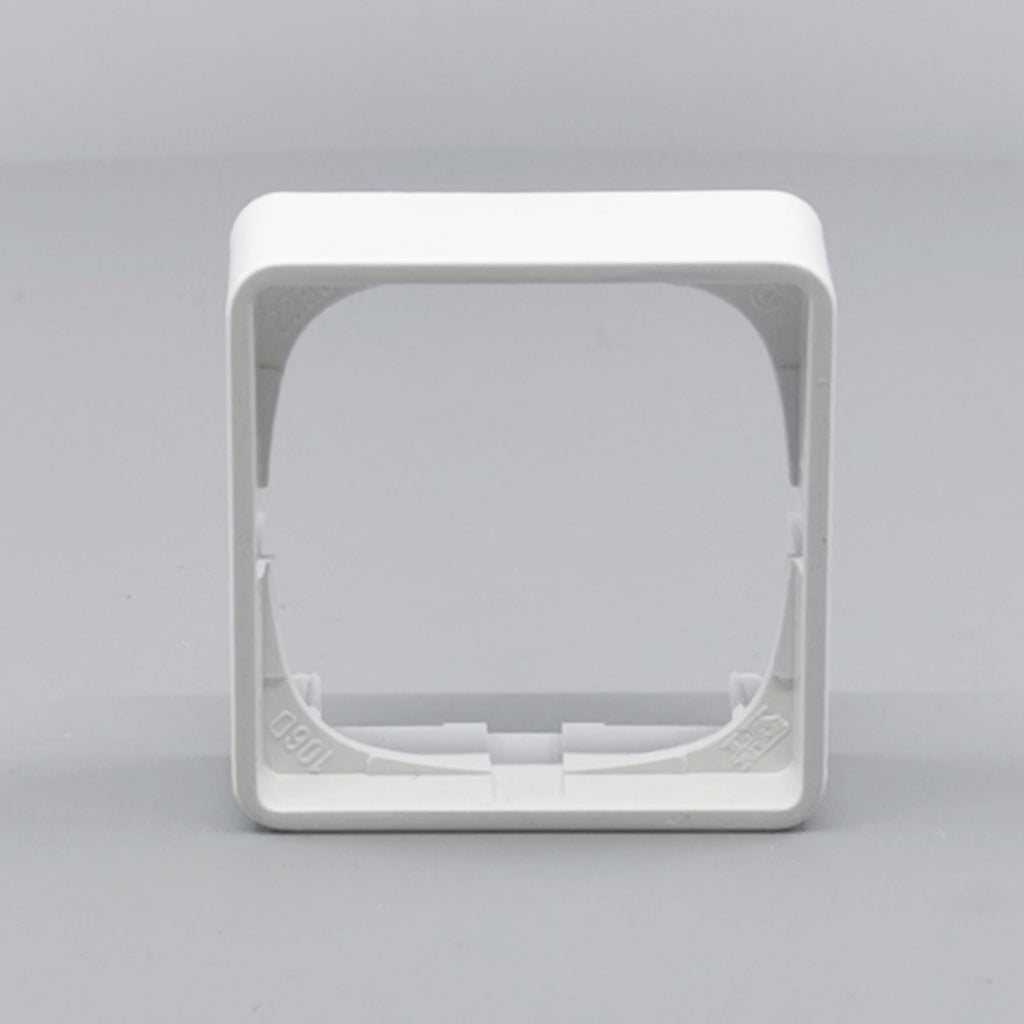 LK Fuga ramme Baseline 50 1m 21mm høj - hvid