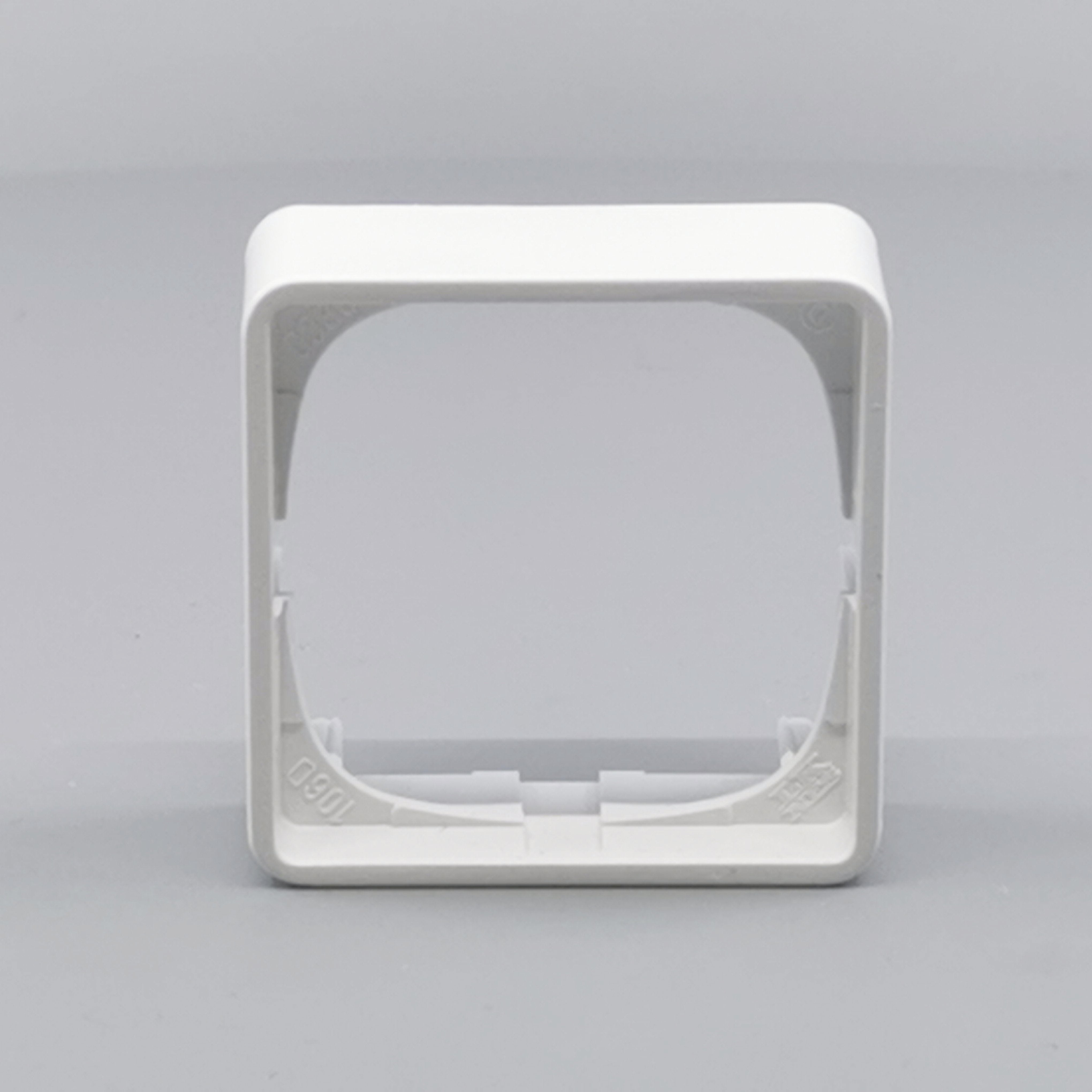 LK Fuga ramme Baseline 50 1m 21mm høj - hvid