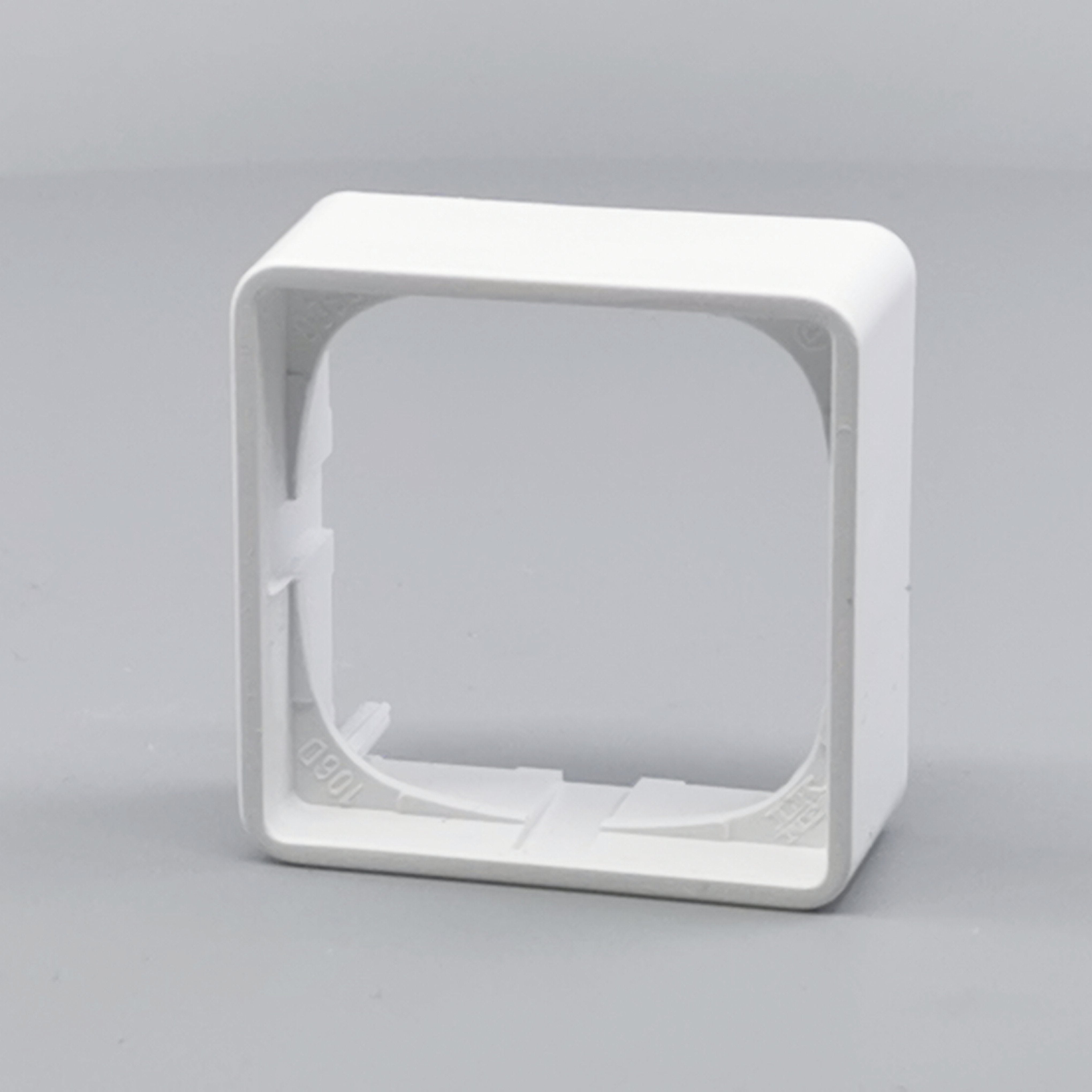 LK Fuga ramme Baseline 50 1m 21mm høj - hvid