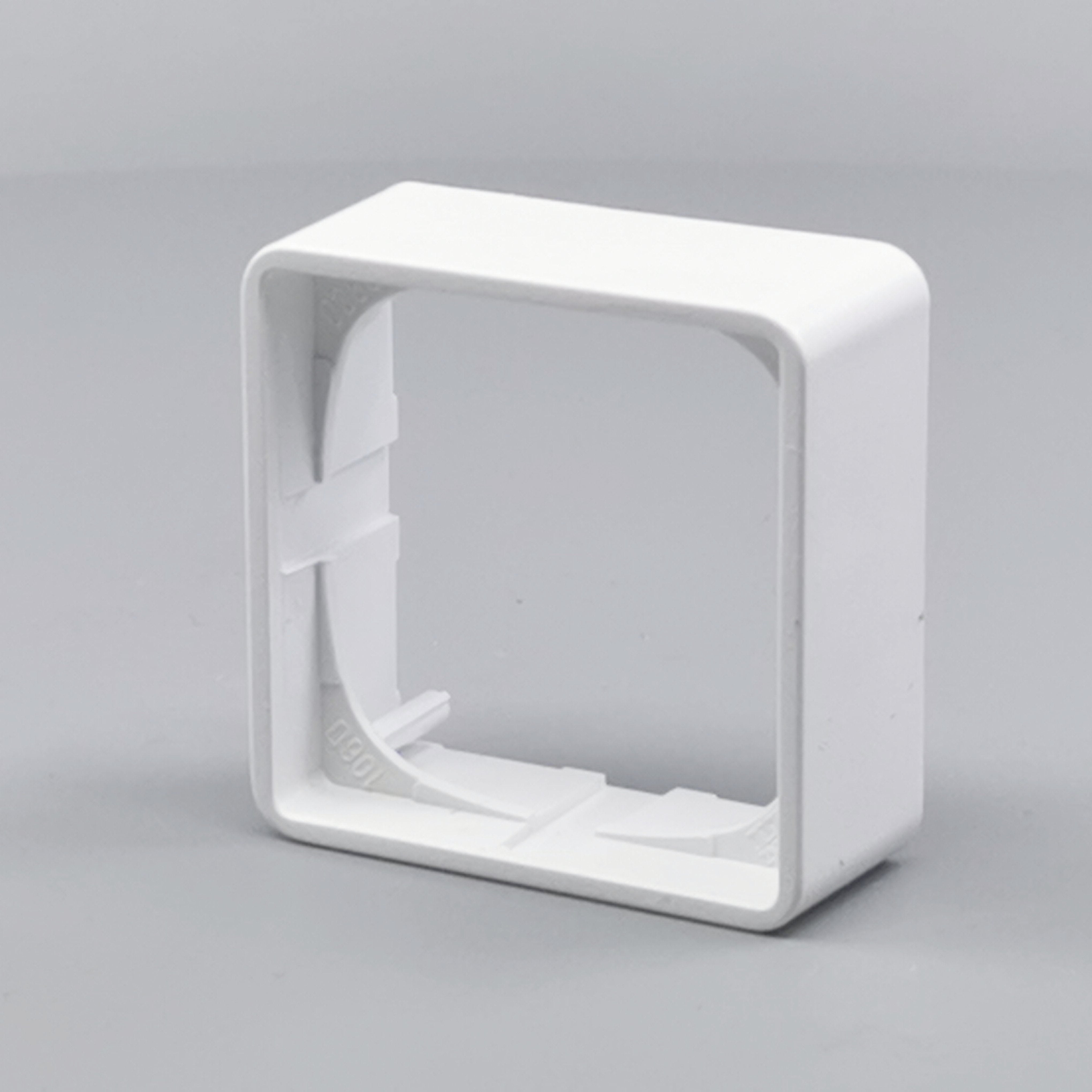 LK Fuga ramme Baseline 50 1m 21mm høj - hvid