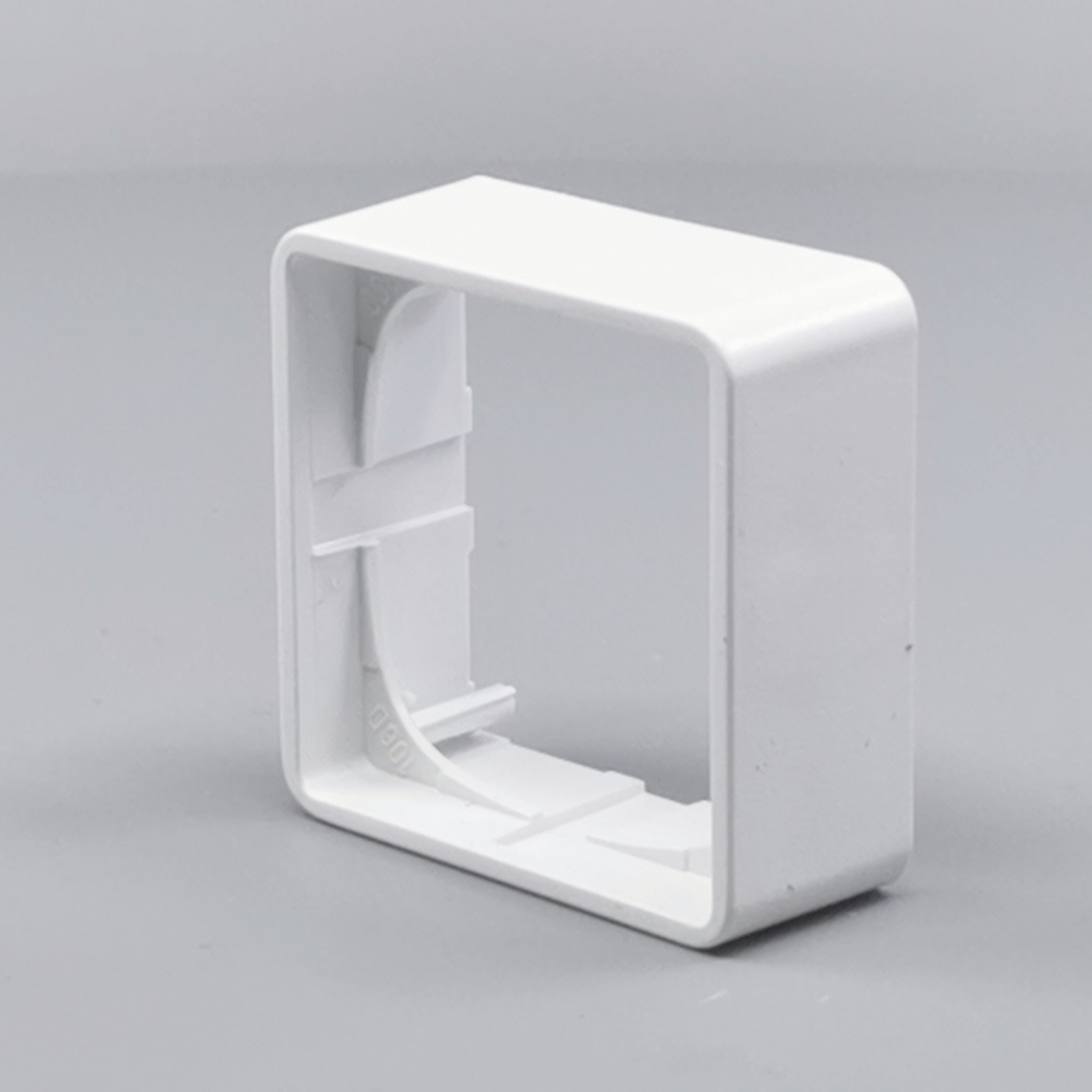 LK Fuga ramme Baseline 50 1m 21mm høj - hvid