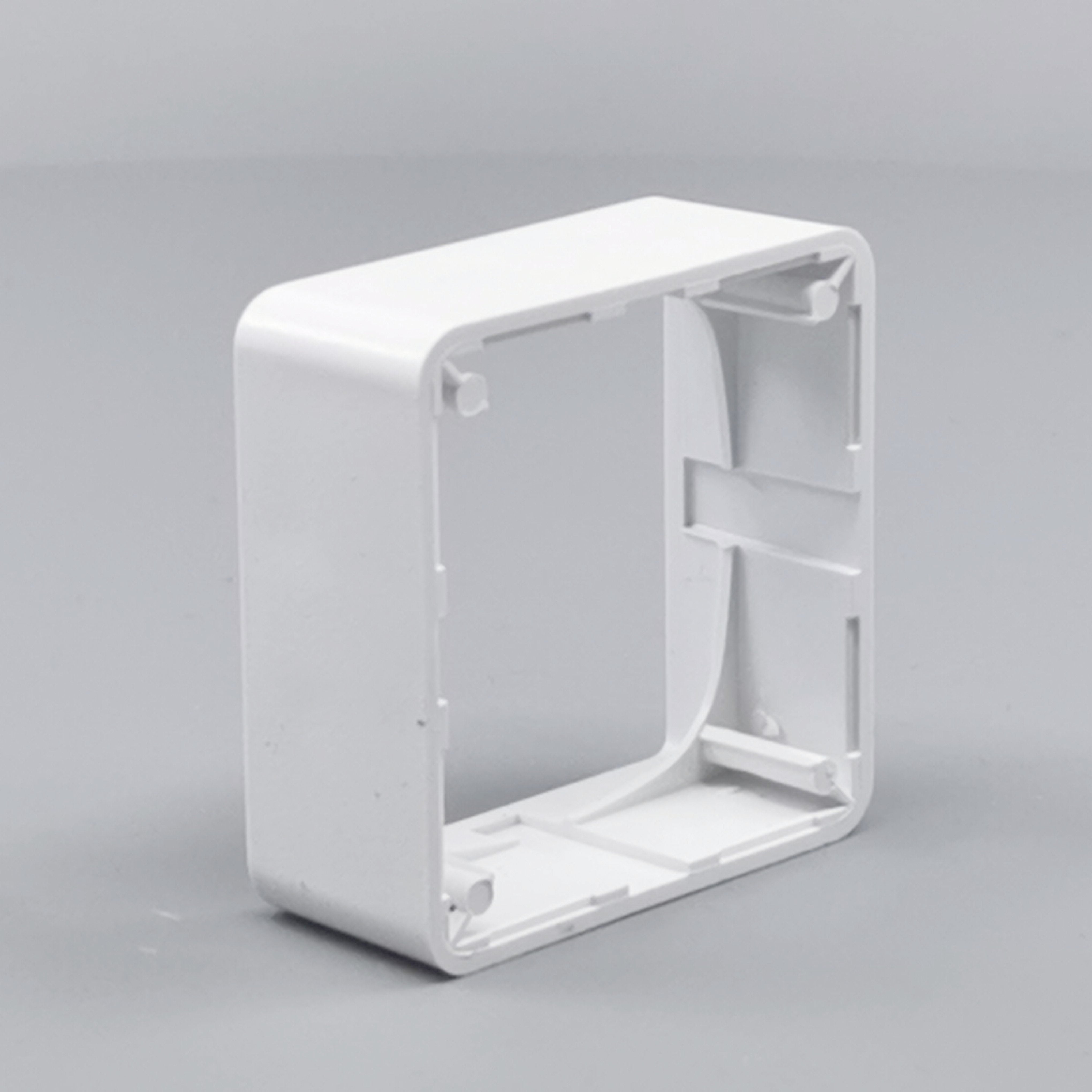 LK Fuga ramme Baseline 50 1m 21mm høj - hvid