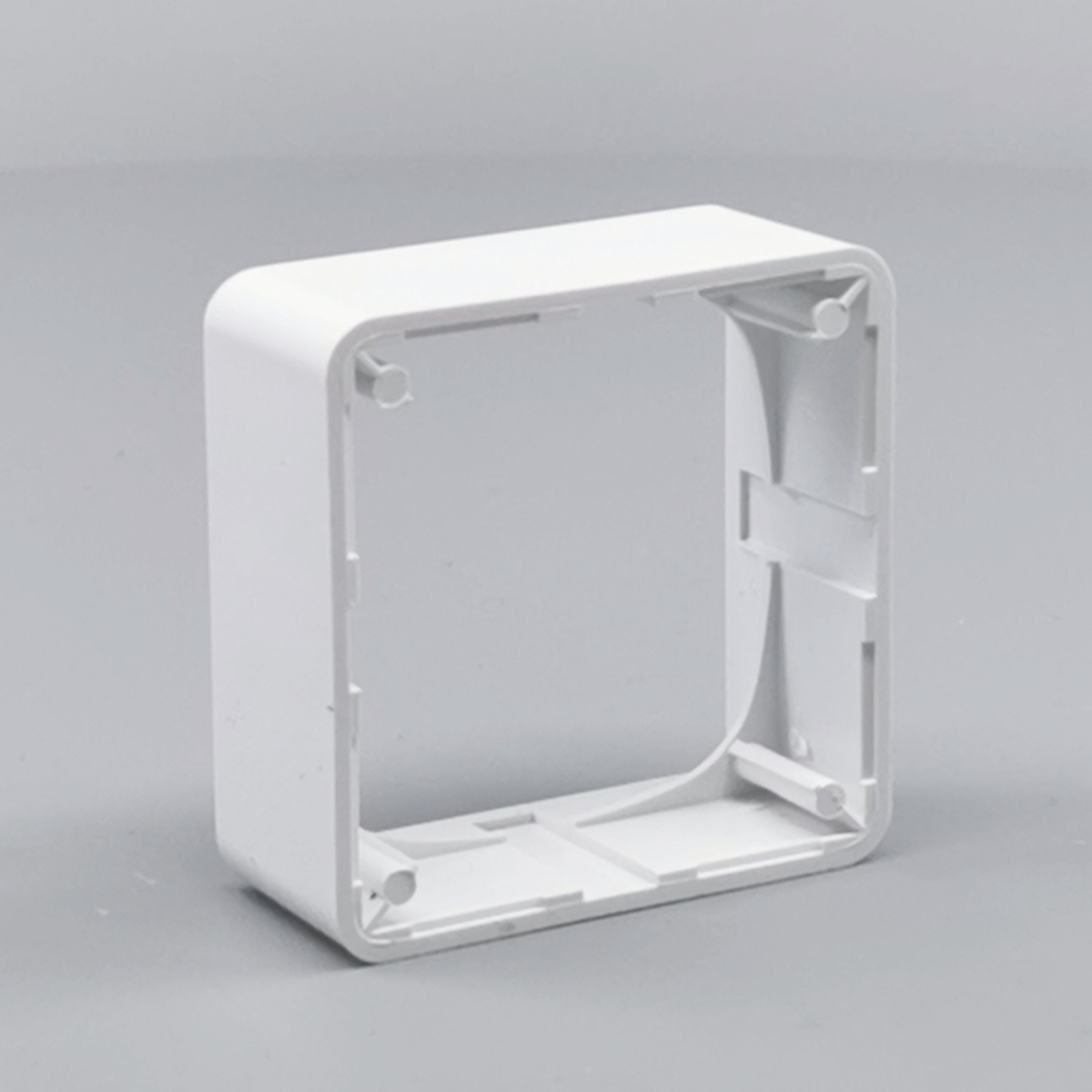 LK Fuga ramme Baseline 50 1m 21mm høj - hvid