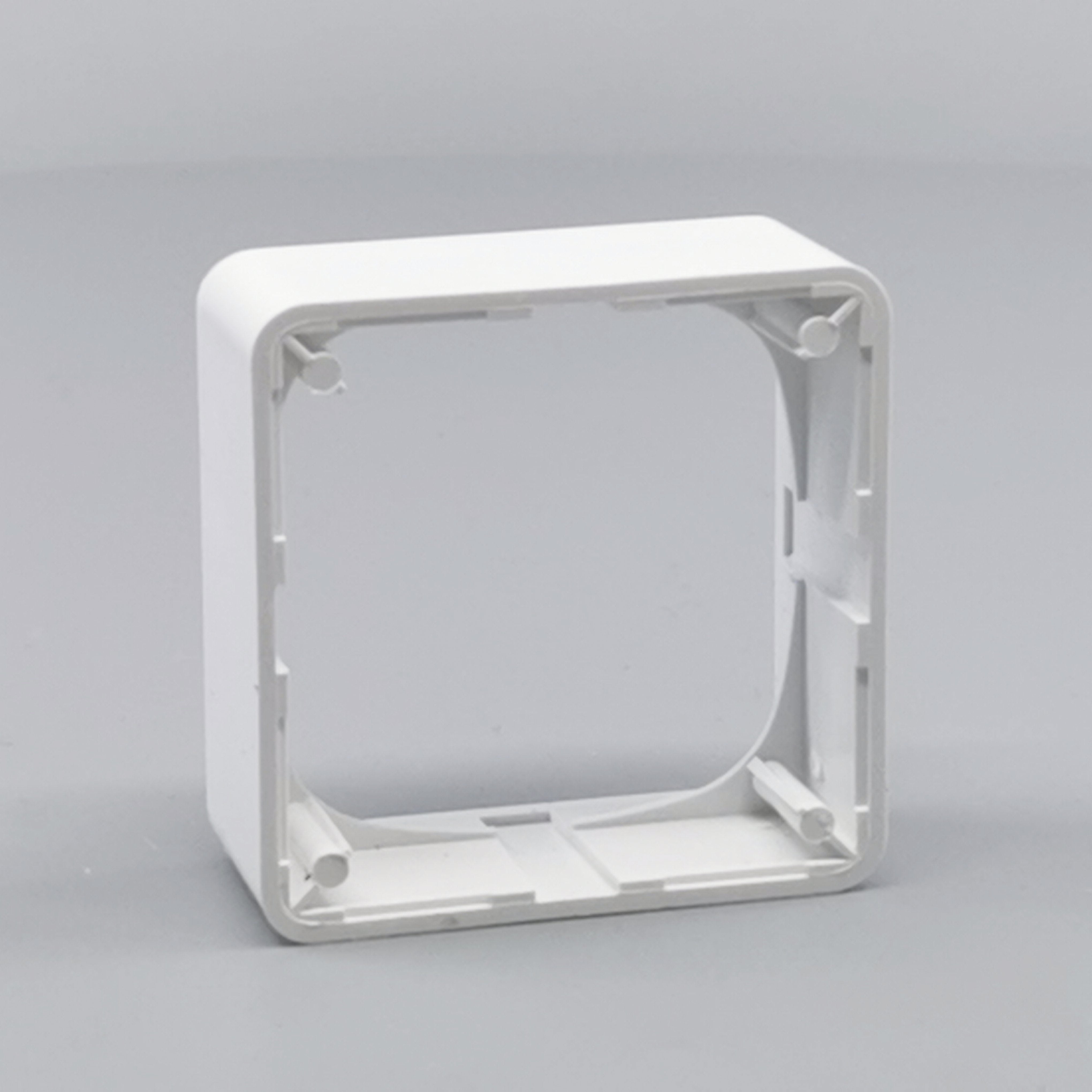 LK Fuga ramme Baseline 50 1m 21mm høj - hvid