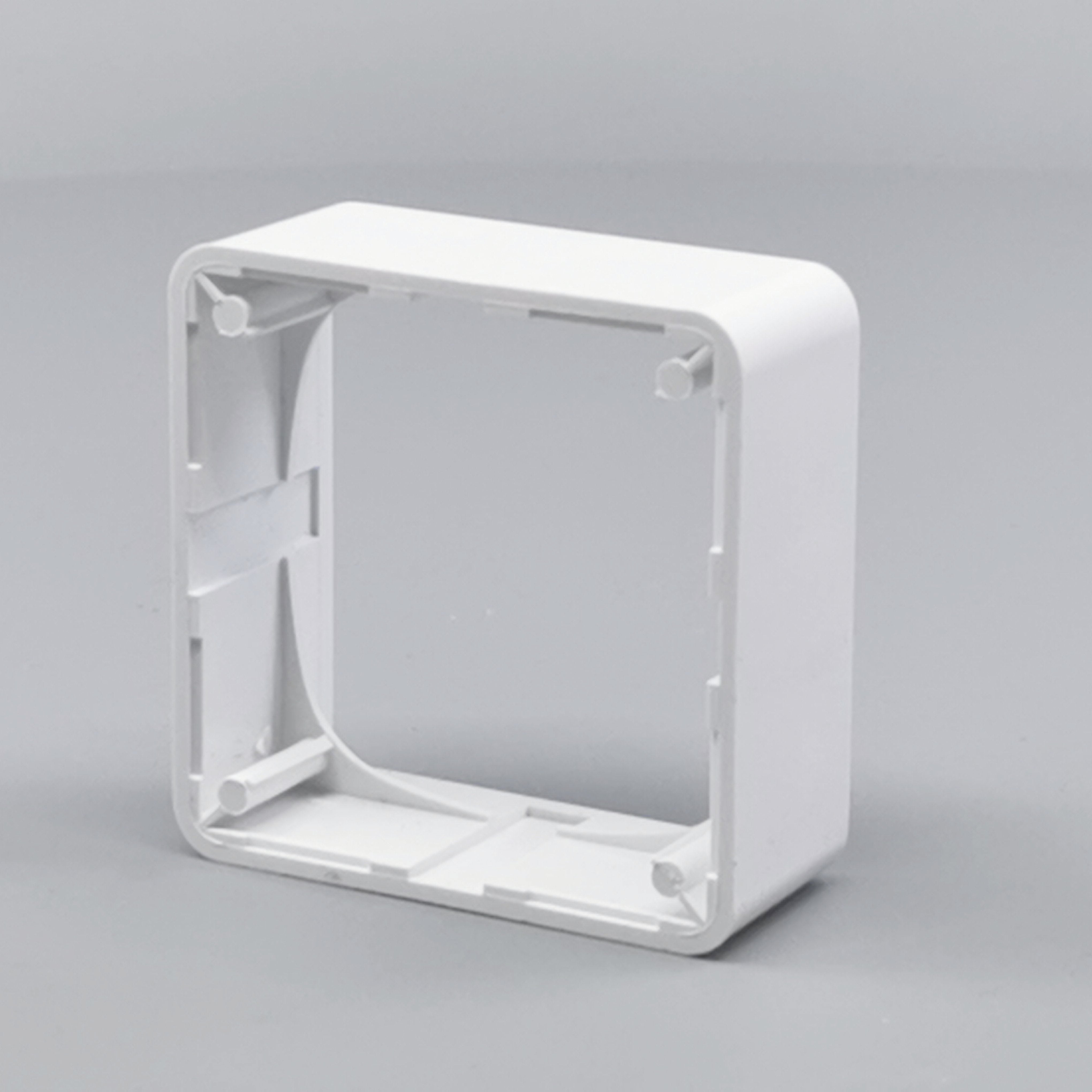 LK Fuga ramme Baseline 50 1m 21mm høj - hvid