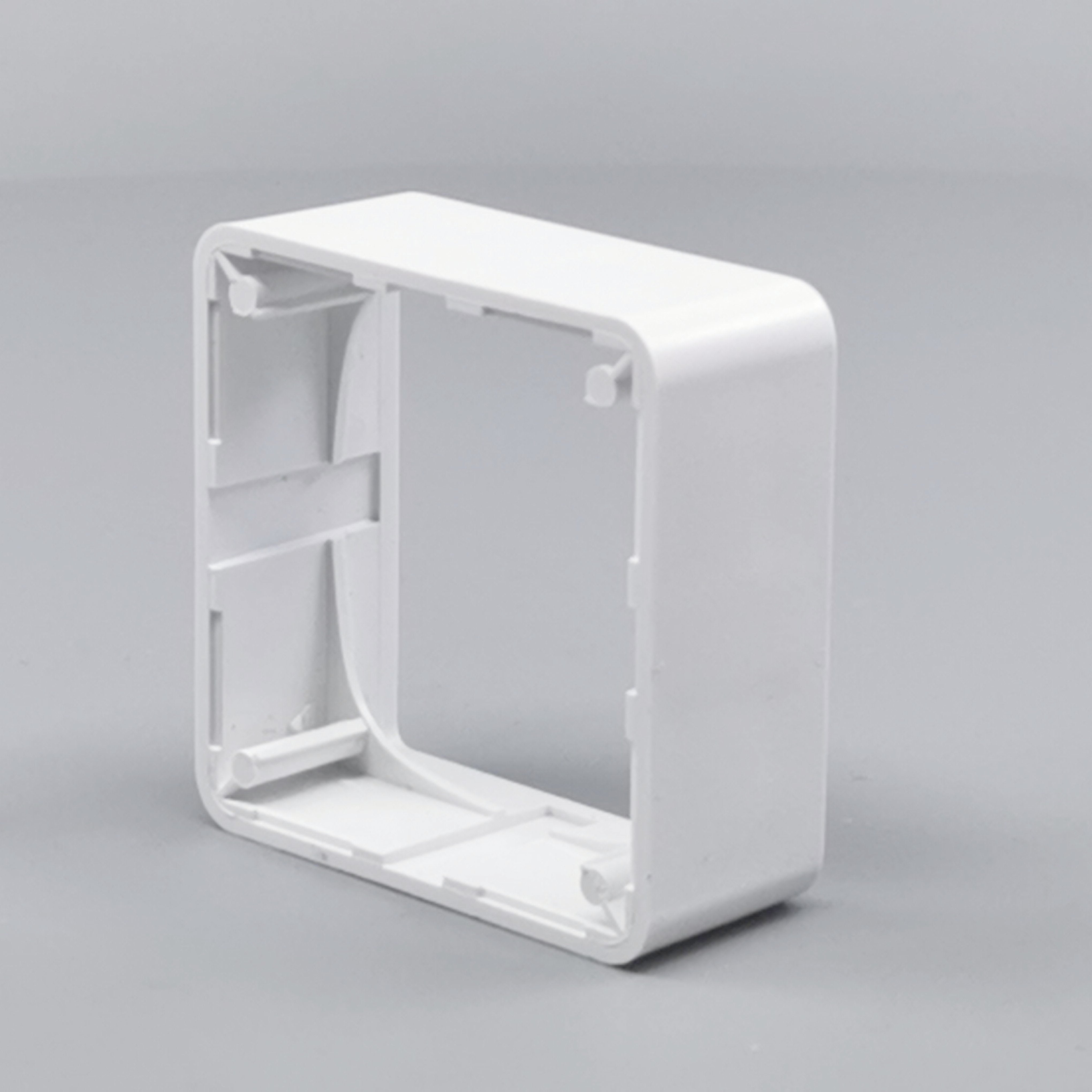 LK Fuga ramme Baseline 50 1m 21mm høj - hvid