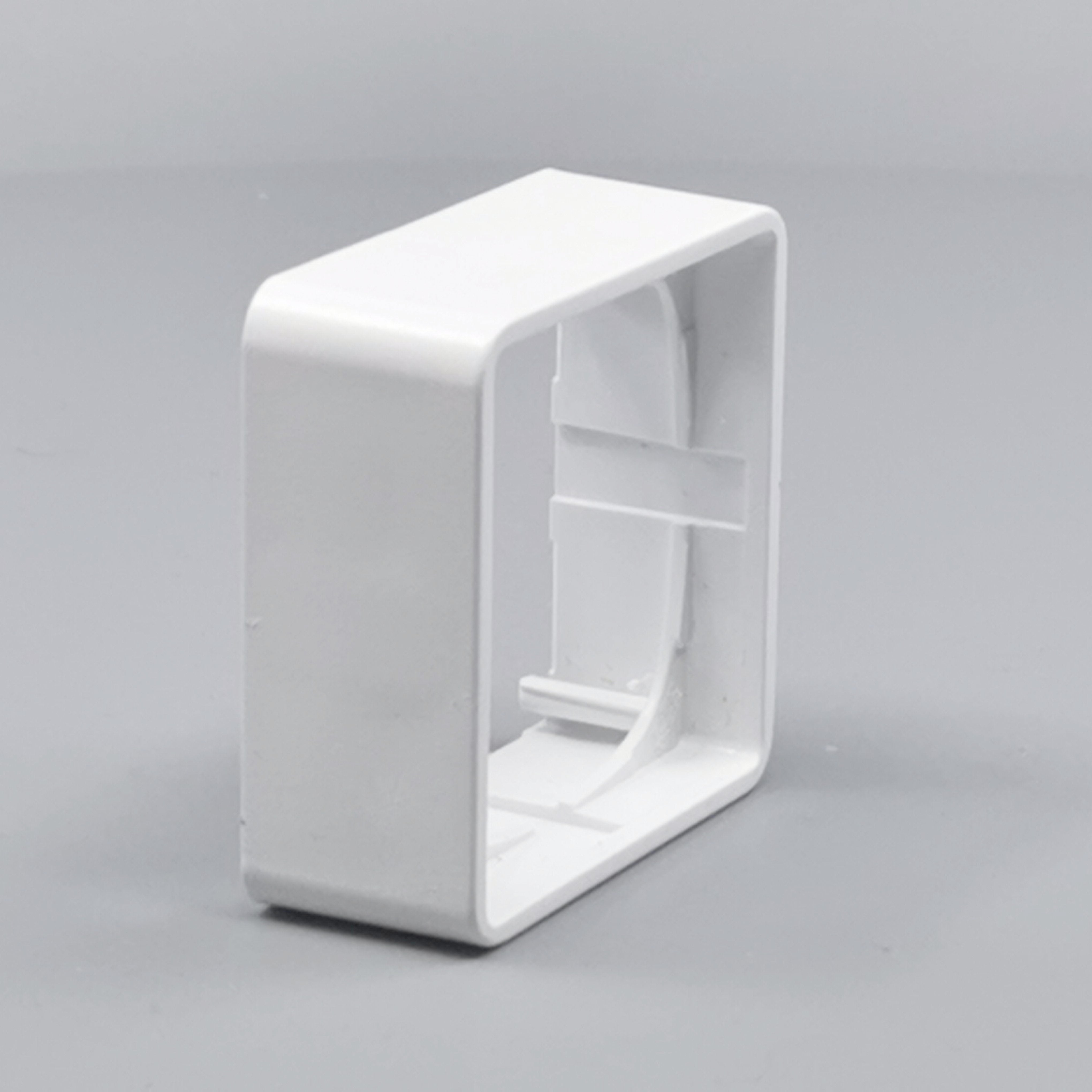 LK Fuga ramme Baseline 50 1m 21mm høj - hvid