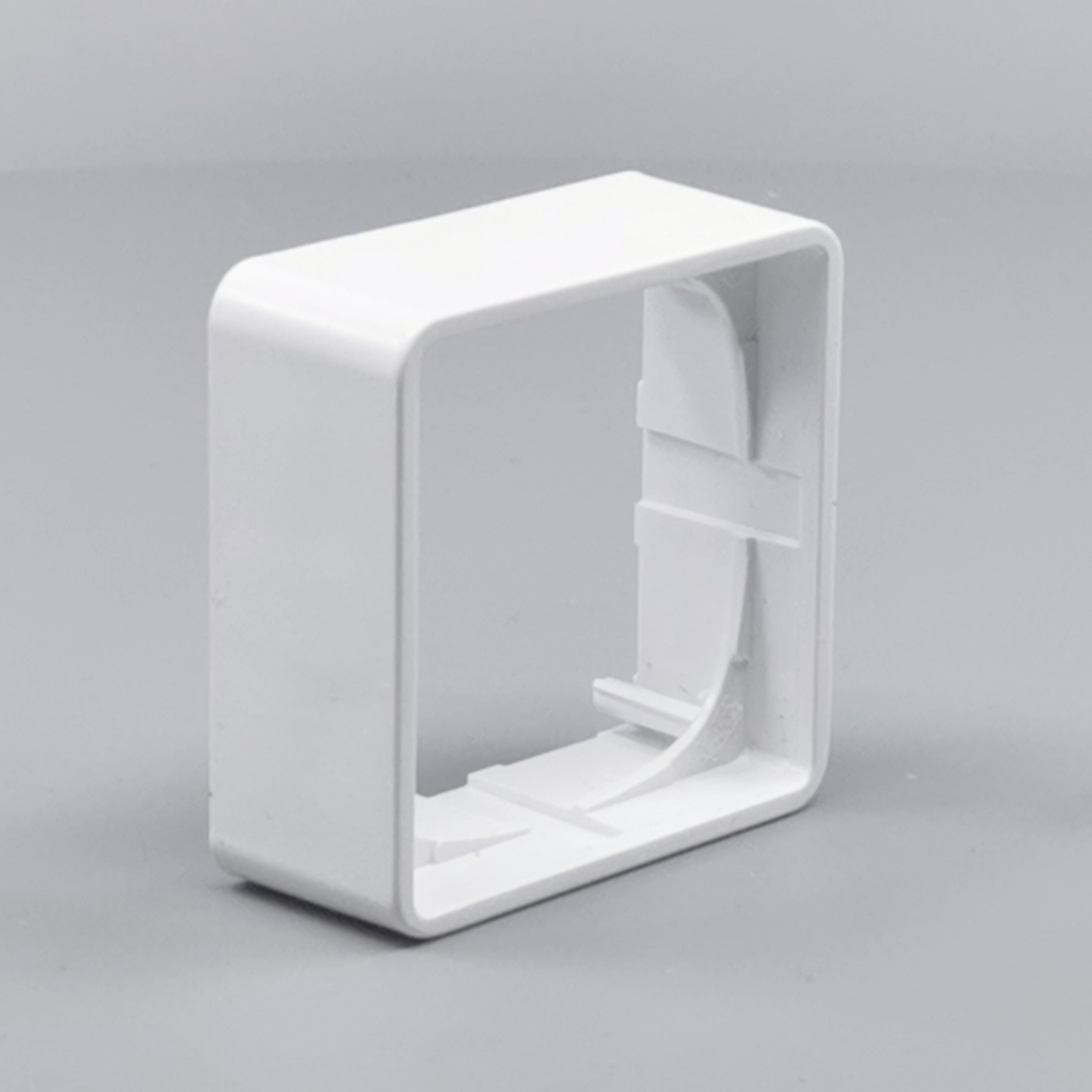 LK Fuga ramme Baseline 50 1m 21mm høj - hvid