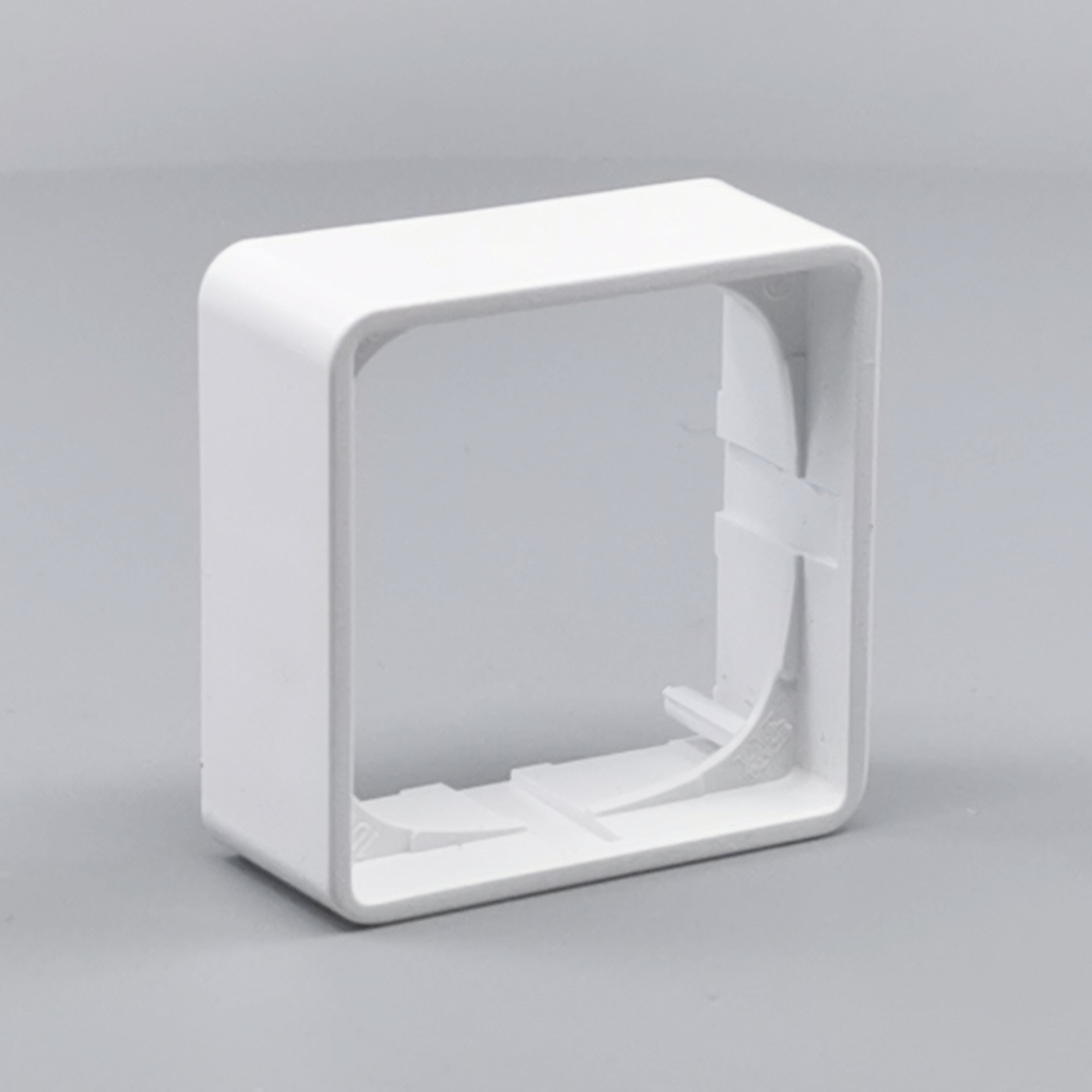 LK Fuga ramme Baseline 50 1m 21mm høj - hvid