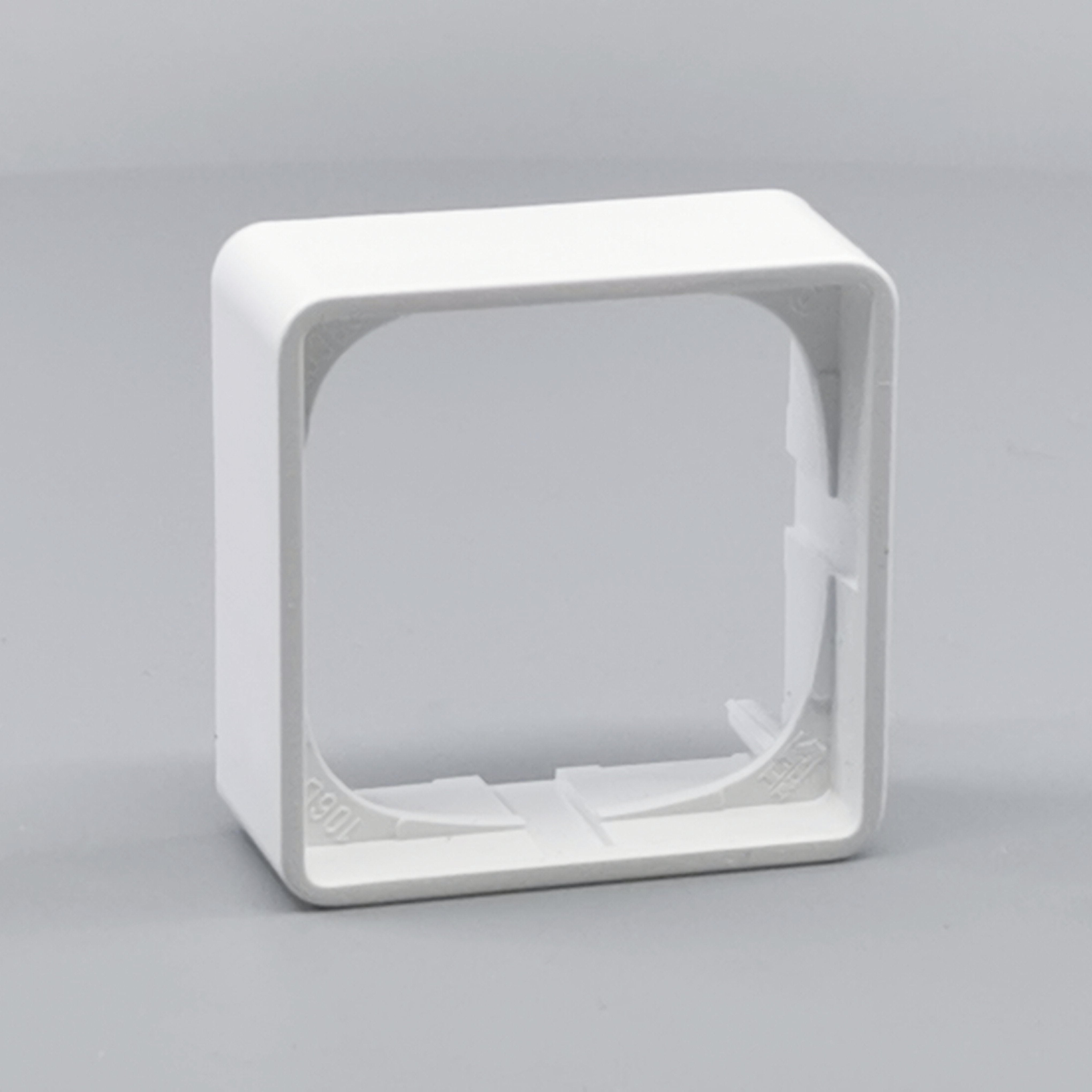 LK Fuga ramme Baseline 50 1m 21mm høj - hvid