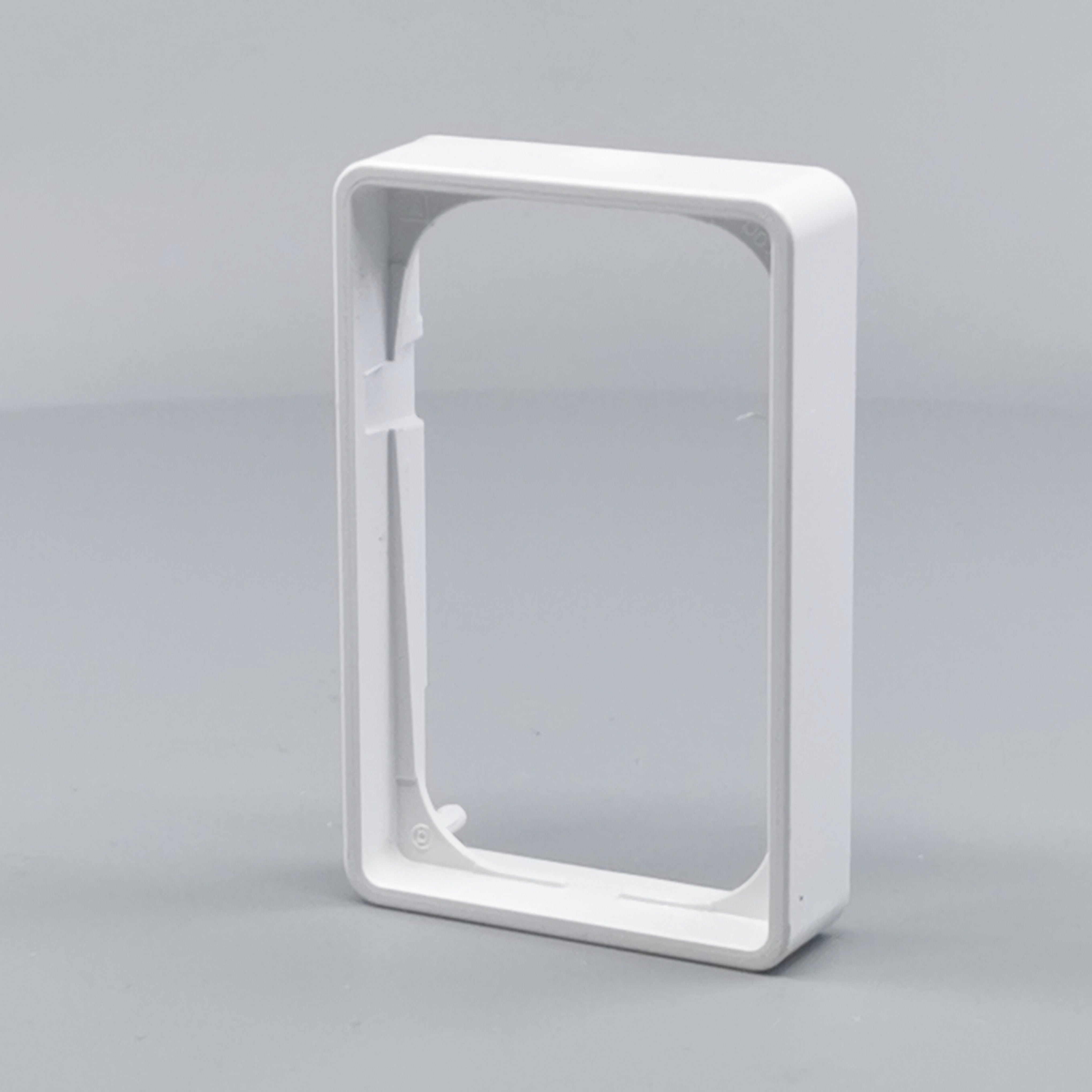 LK Fuga ramme Baseline 50 1½m 14mm høj - hvid