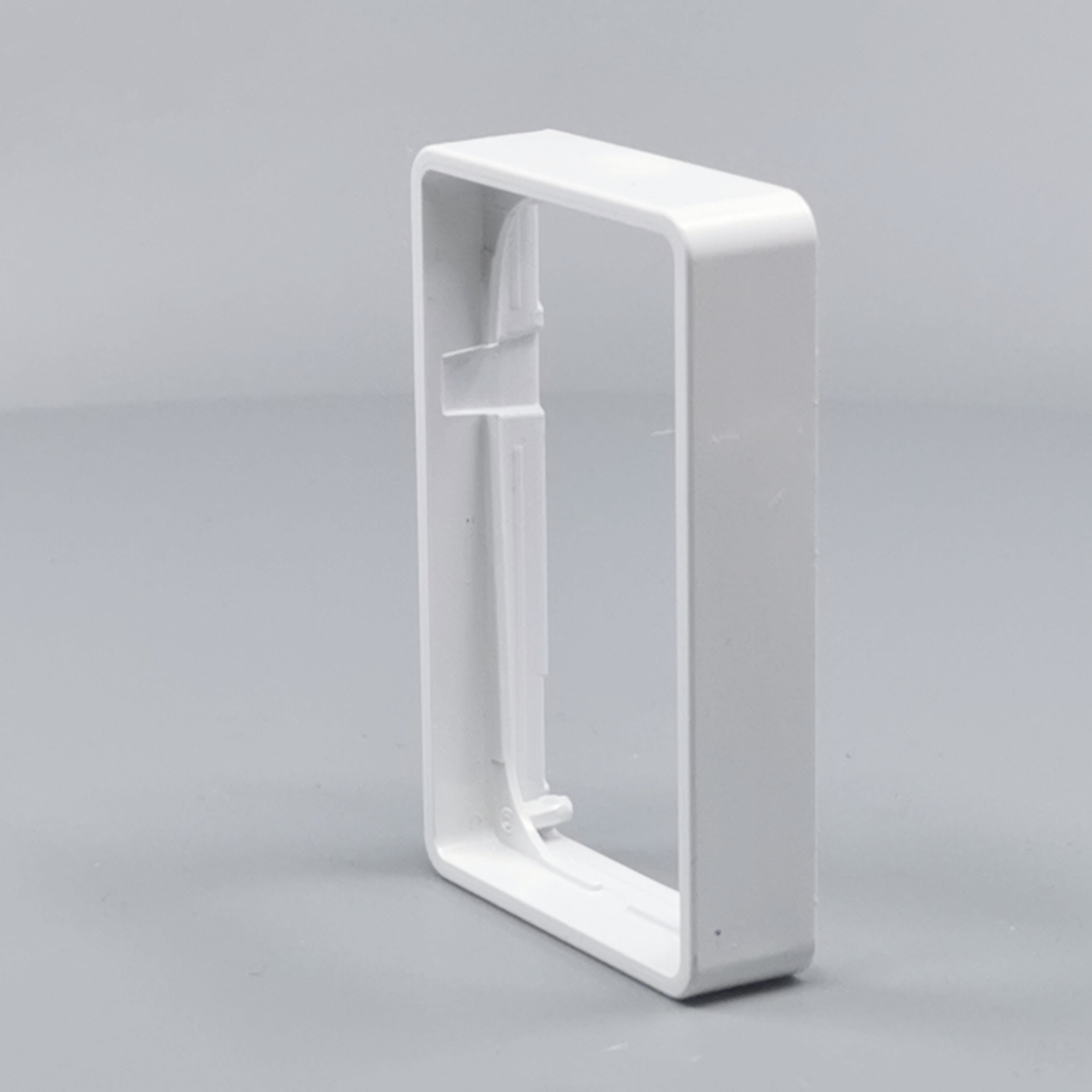 LK Fuga ramme Baseline 50 1½m 14mm høj - hvid