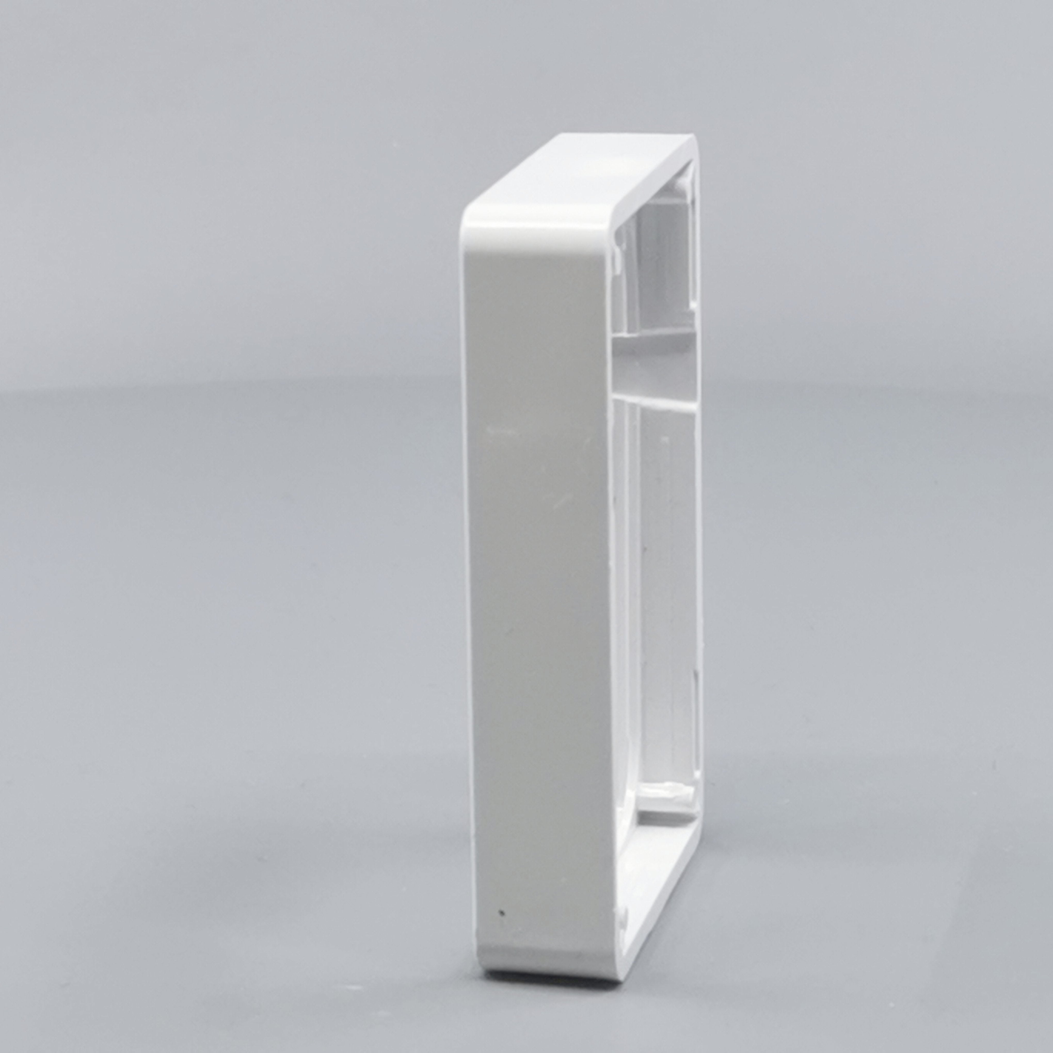 LK Fuga ramme Baseline 50 1½m 14mm høj - hvid