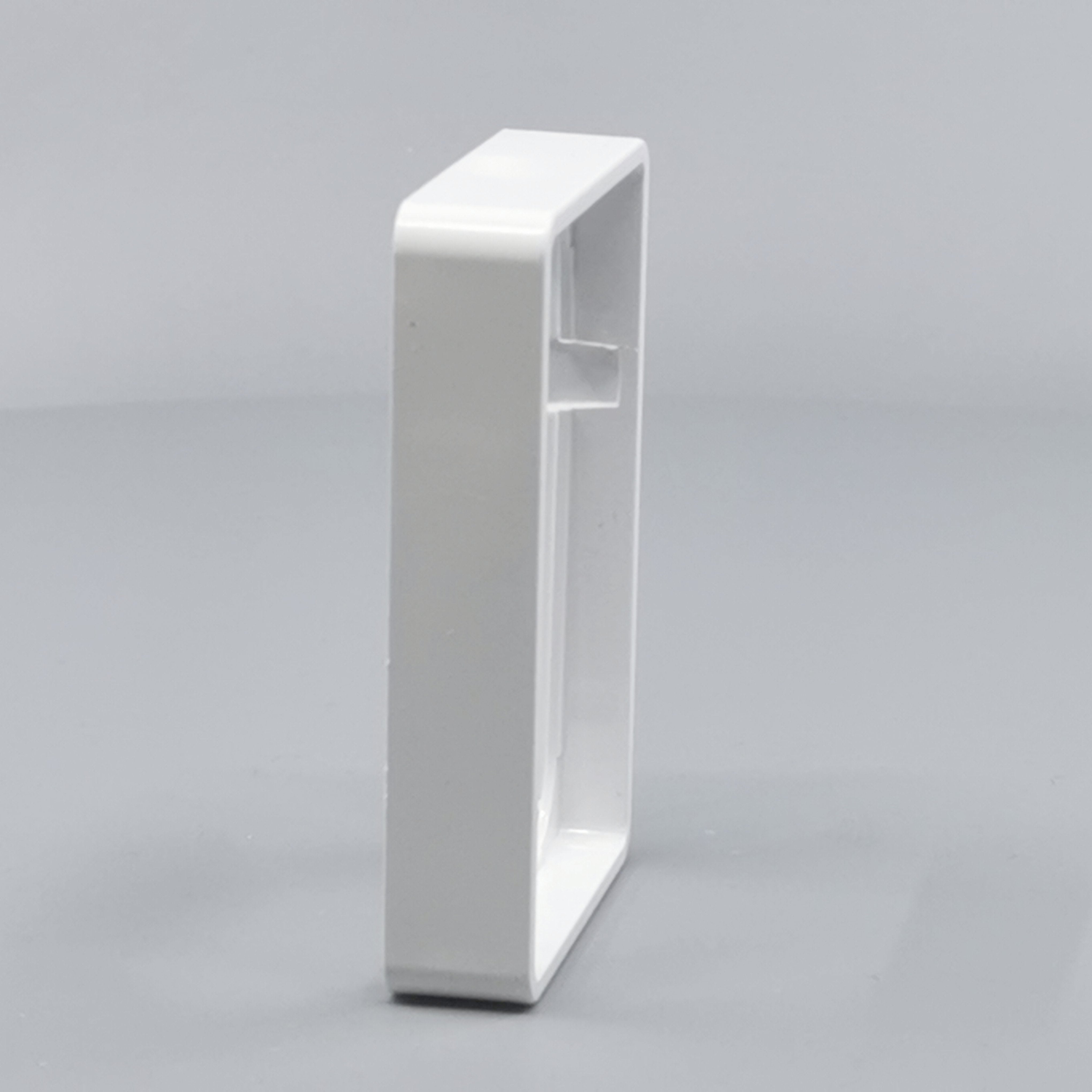 LK Fuga ramme Baseline 50 1½m 14mm høj - hvid