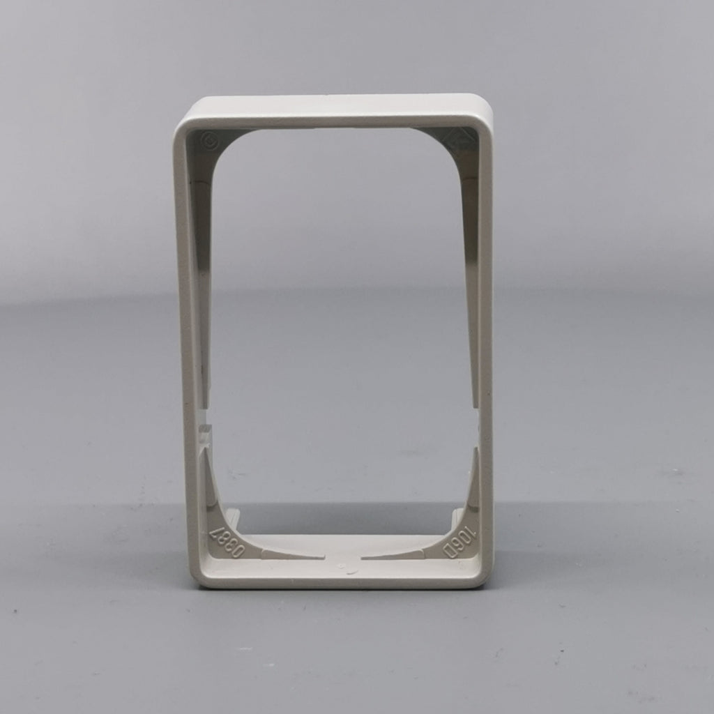 LK Fuga ramme Baseline 50 1½m 21mm høj - lysegrå