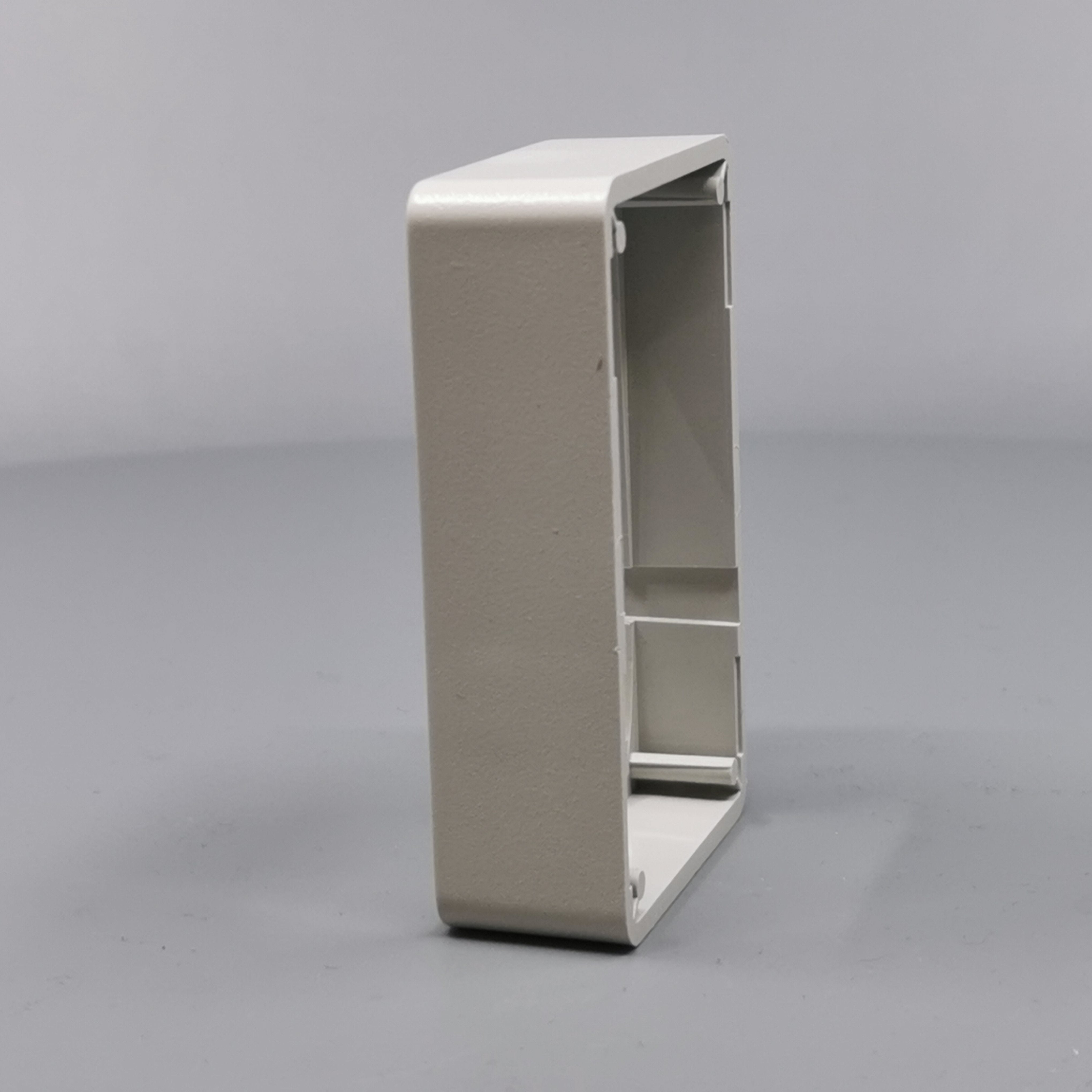 LK Fuga ramme Baseline 50 1½m 21mm høj - lysegrå