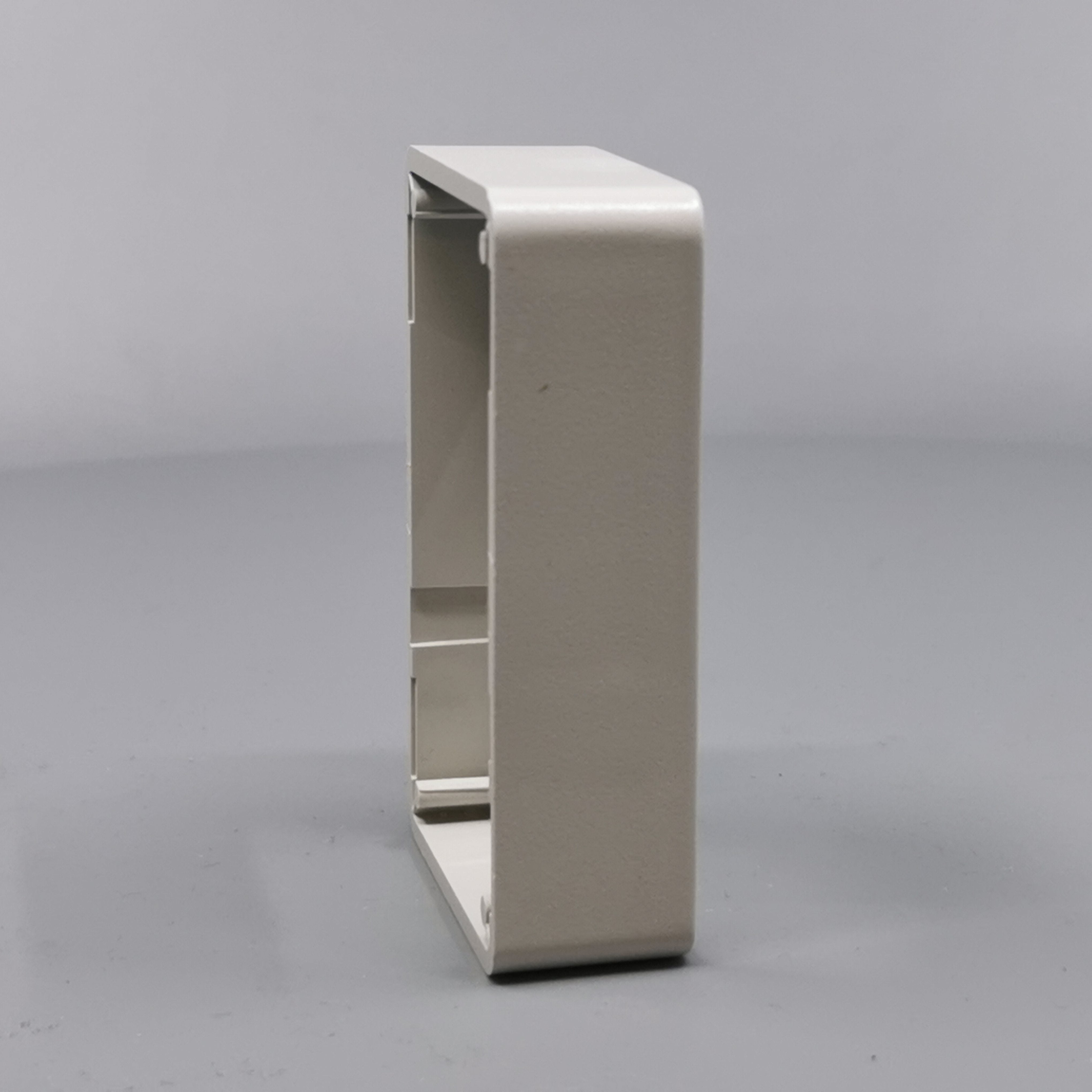 LK Fuga ramme Baseline 50 1½m 21mm høj - lysegrå