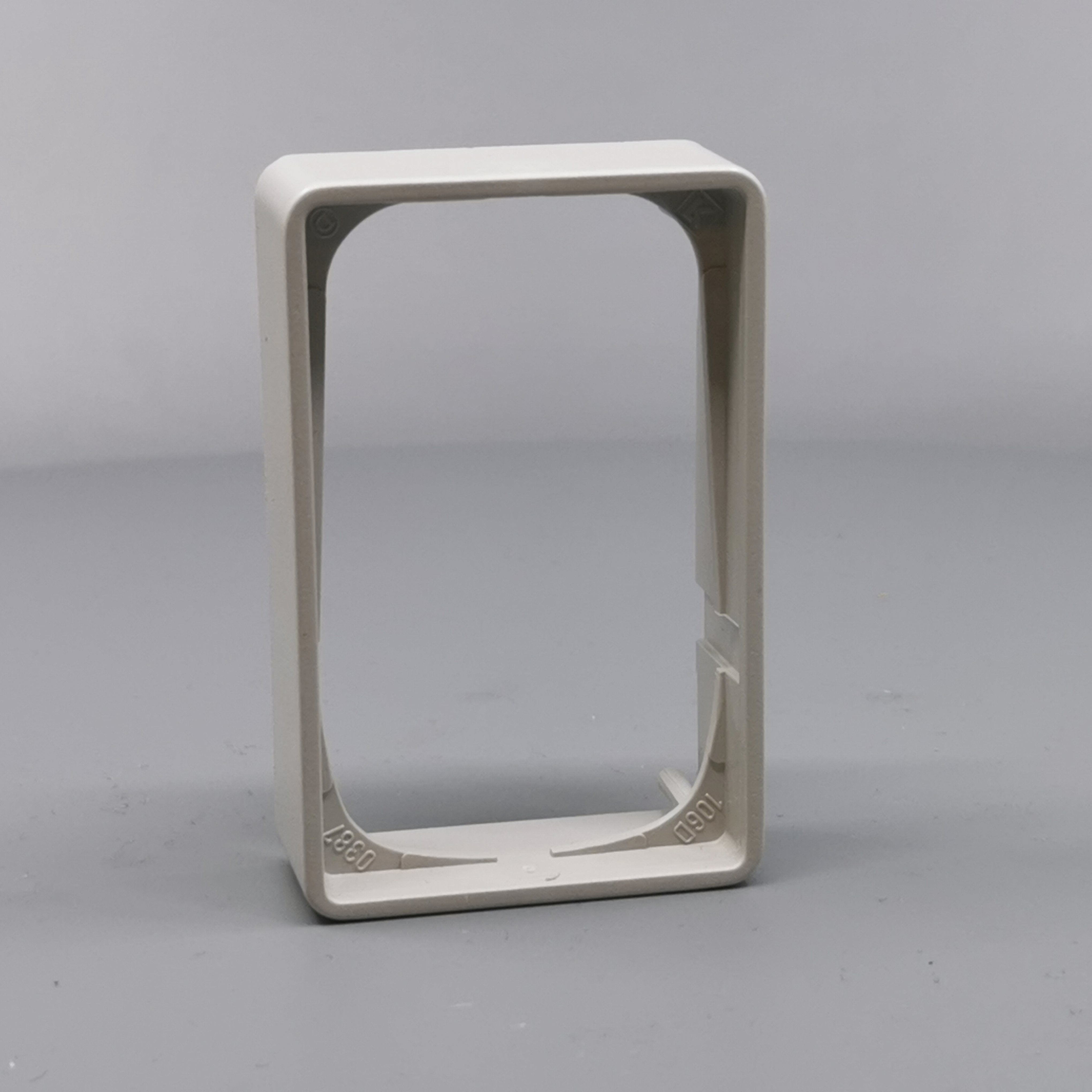 LK Fuga ramme Baseline 50 1½m 21mm høj - lysegrå