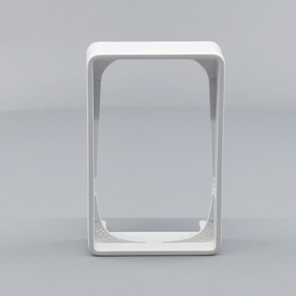 LK Fuga ramme Baseline 50 1½m 21mm høj - hvid