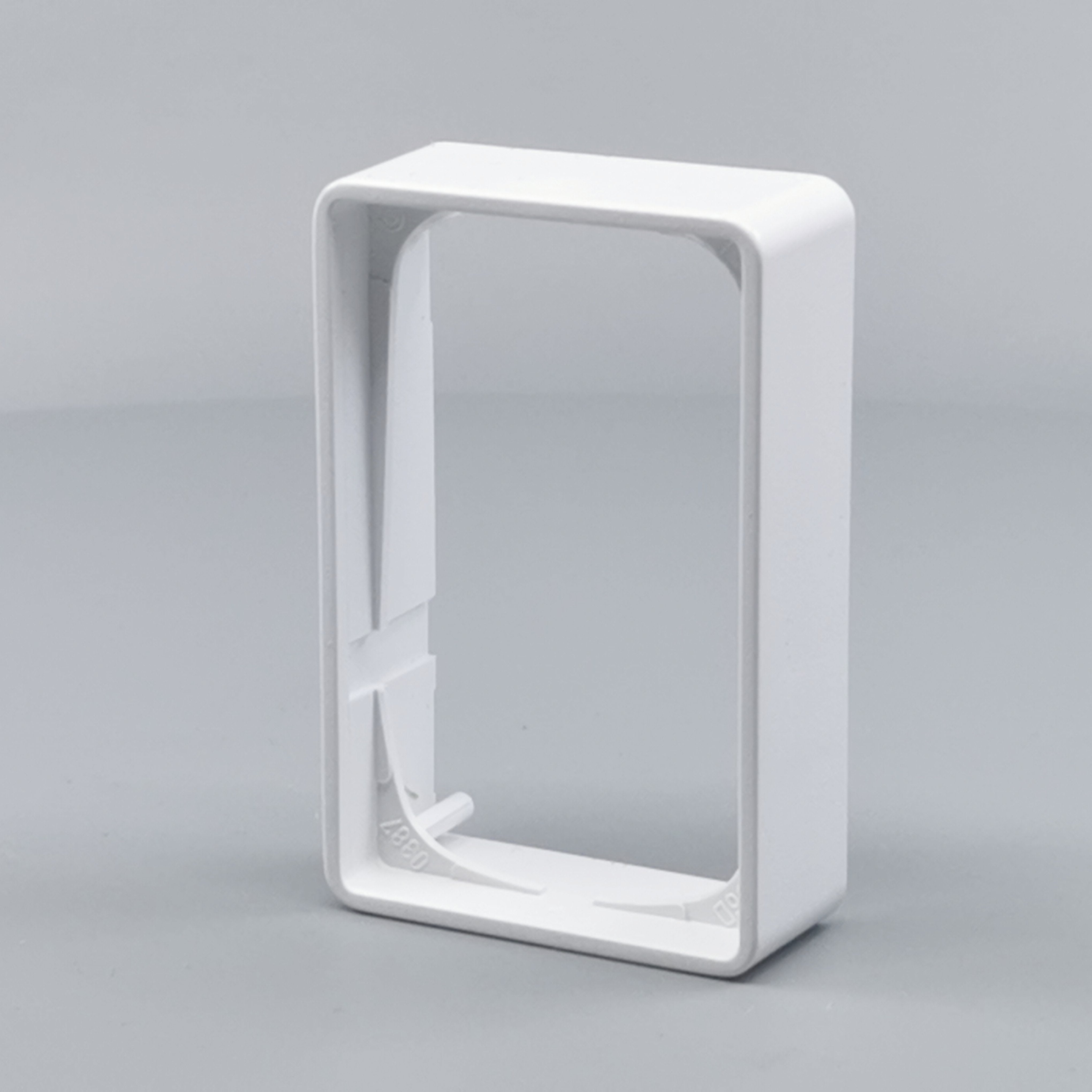 LK Fuga ramme Baseline 50 1½m 21mm høj - hvid