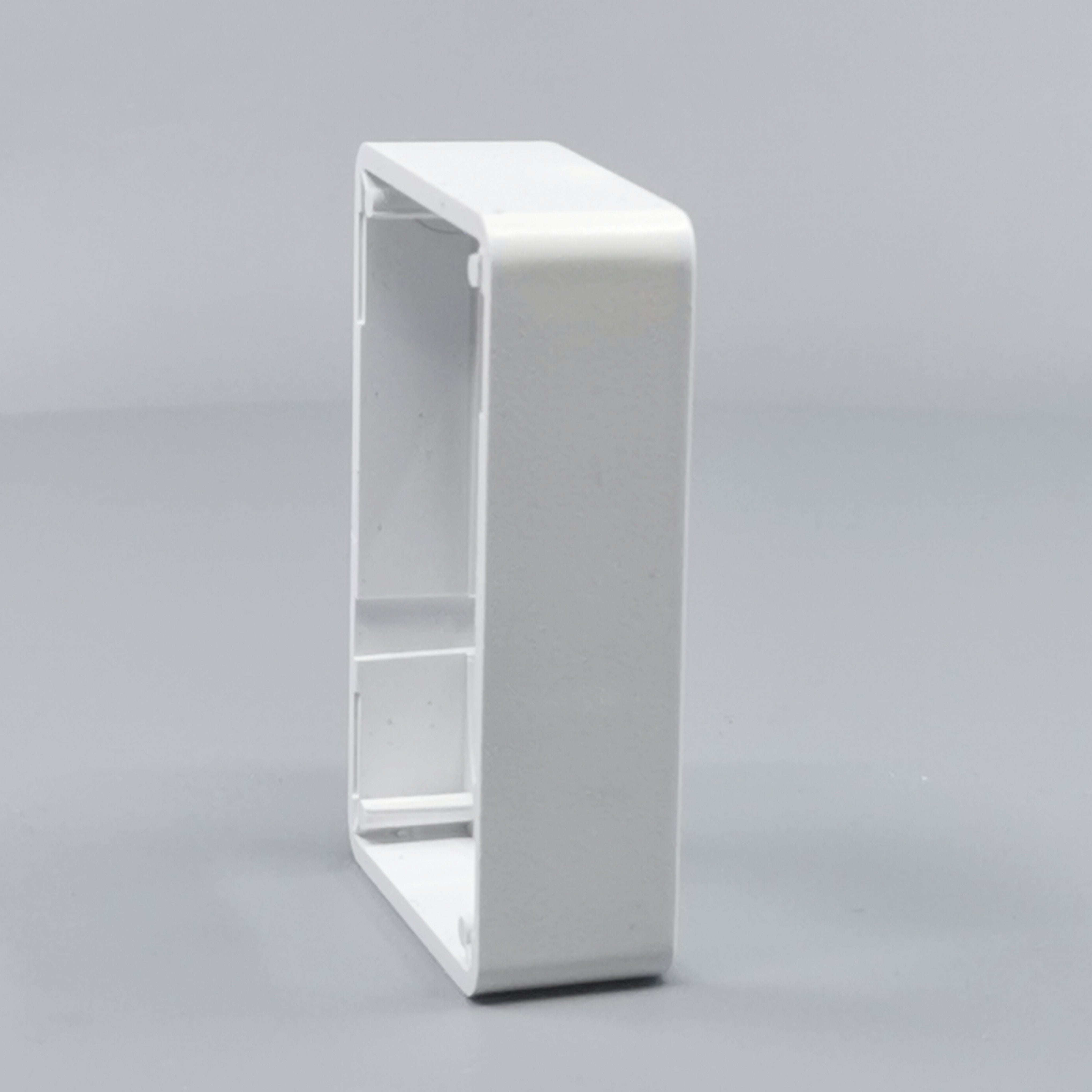 LK Fuga ramme Baseline 50 1½m 21mm høj - hvid