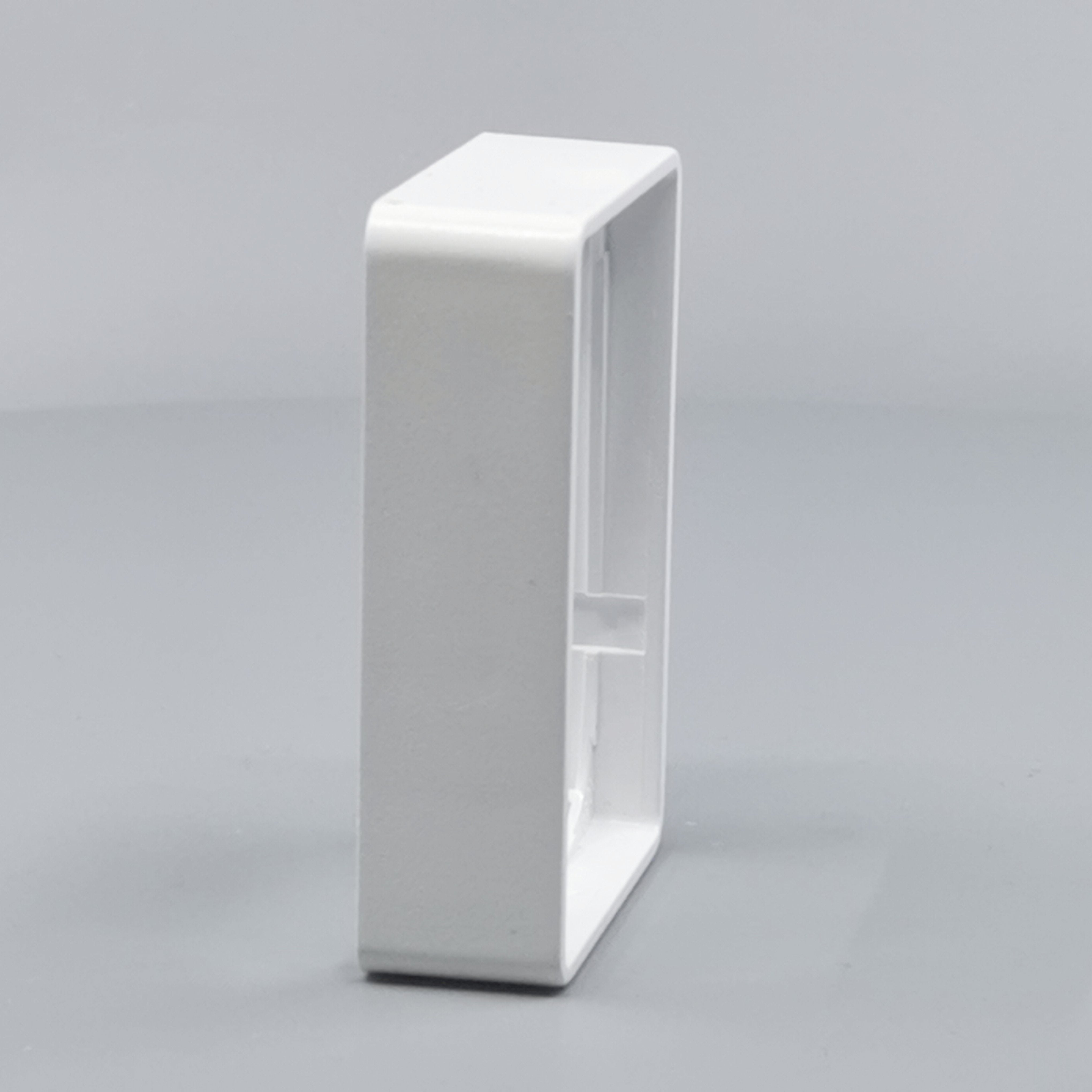 LK Fuga ramme Baseline 50 1½m 21mm høj - hvid