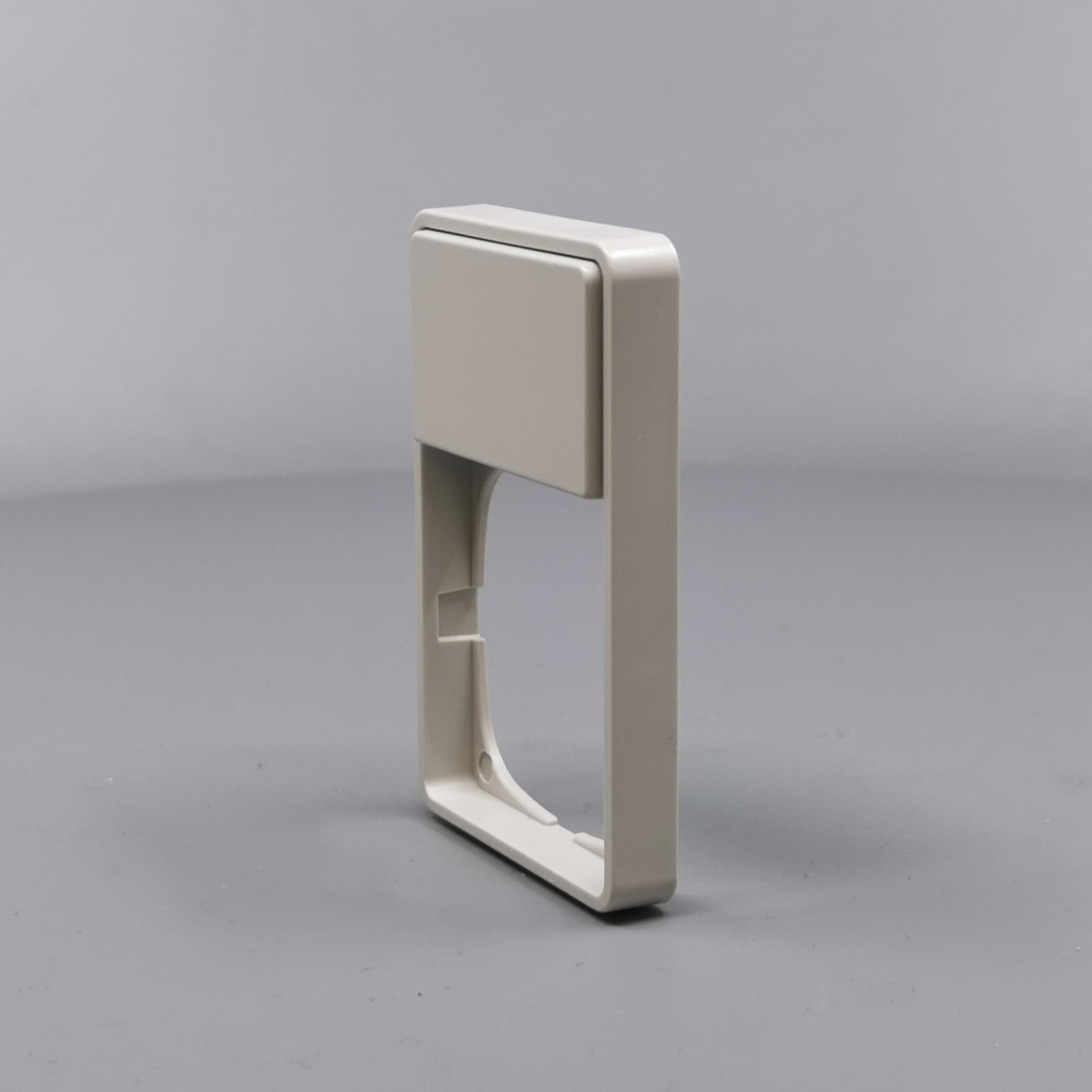 LK Fuga ramme Baseline 50 1½m m. tekstfelt - lysegrå