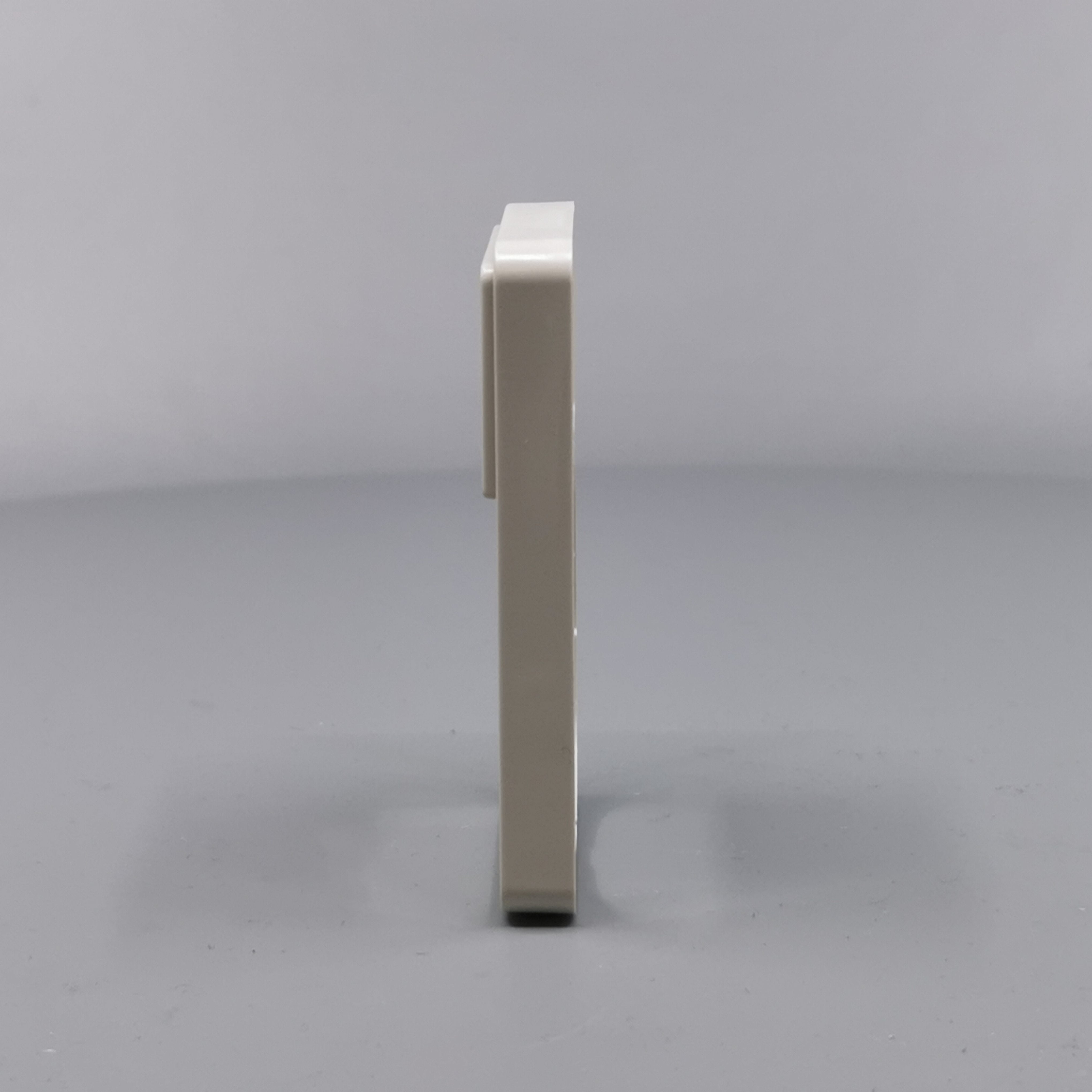 LK Fuga ramme Baseline 50 1½m m. tekstfelt - lysegrå