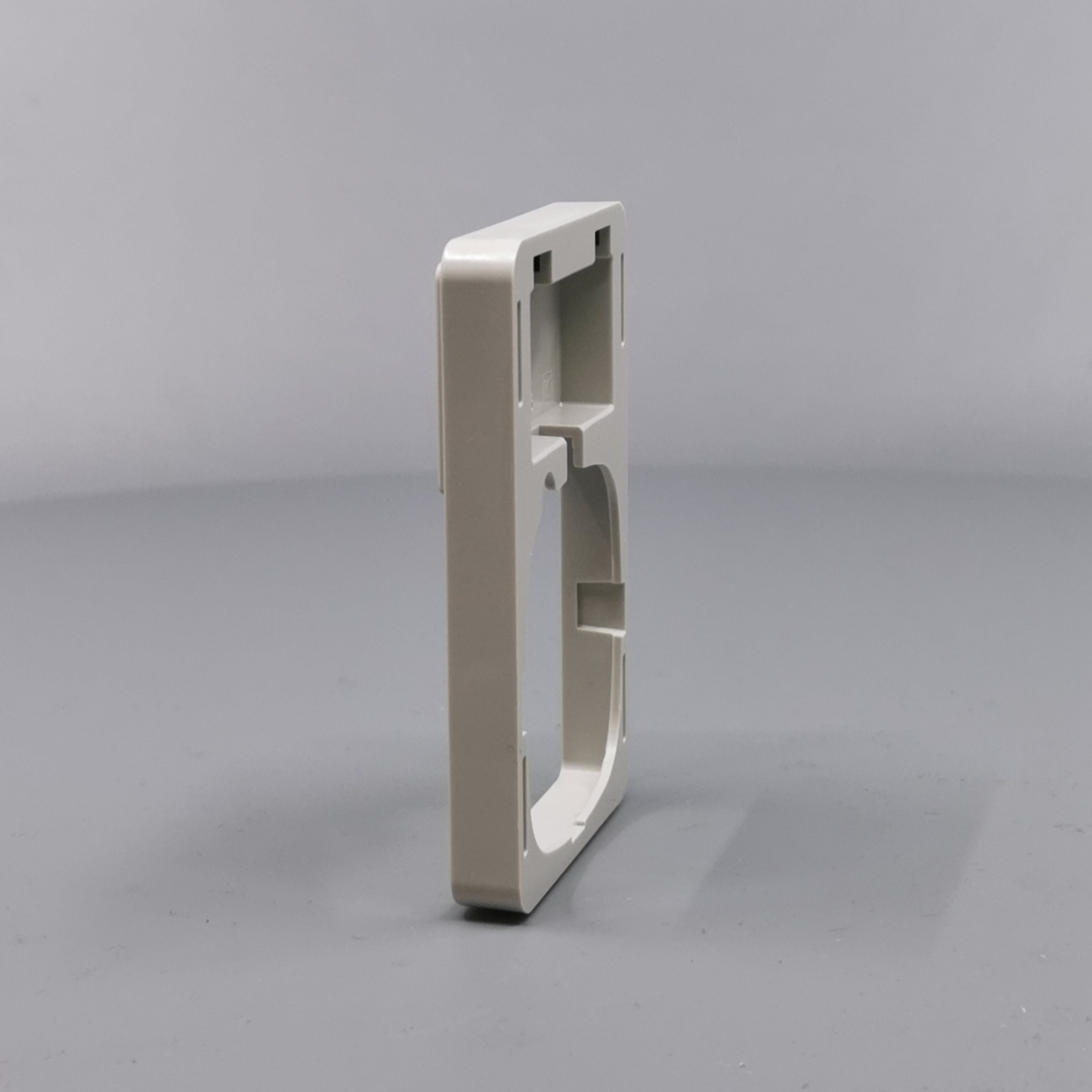 LK Fuga ramme Baseline 50 1½m m. tekstfelt - lysegrå