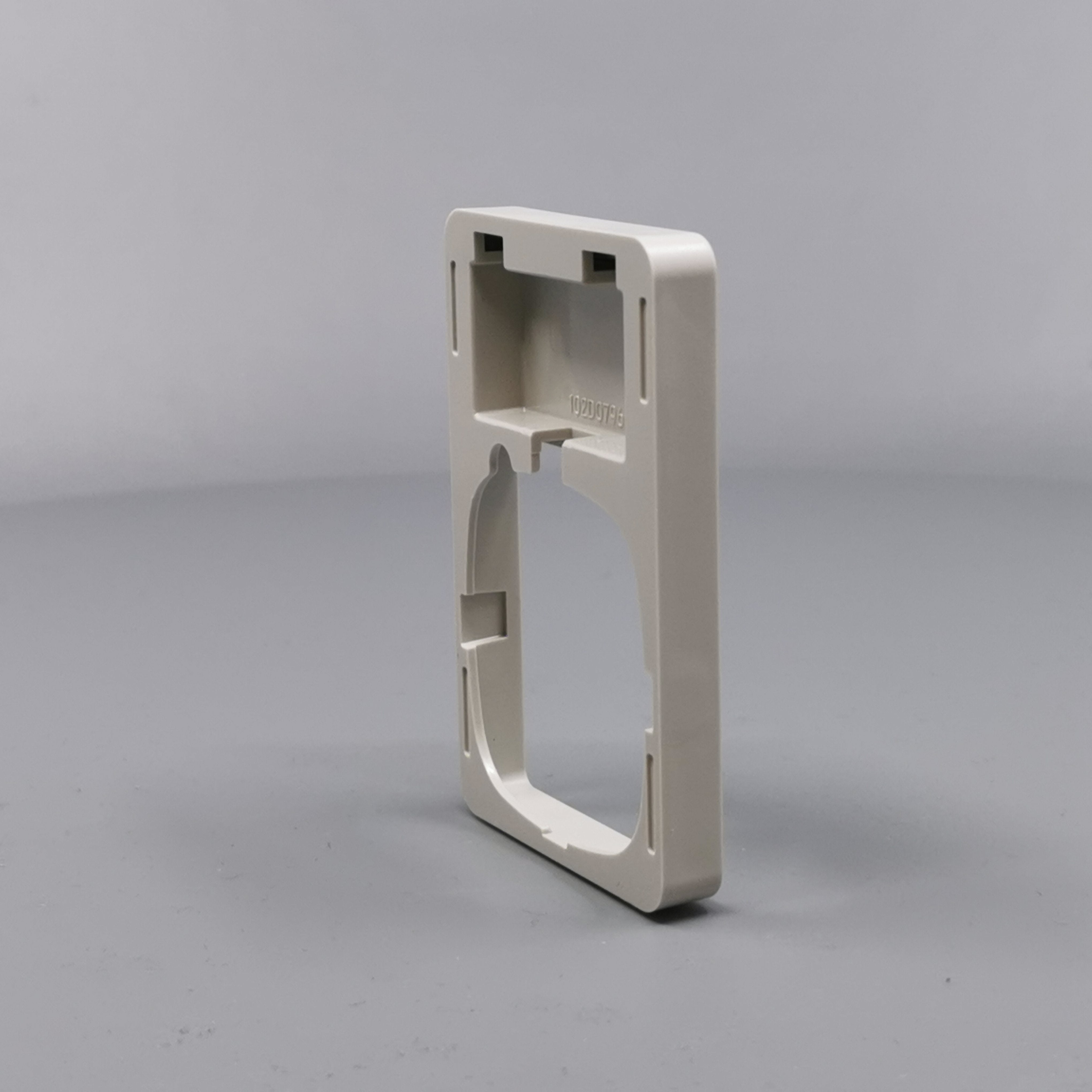 LK Fuga ramme Baseline 50 1½m m. tekstfelt - lysegrå