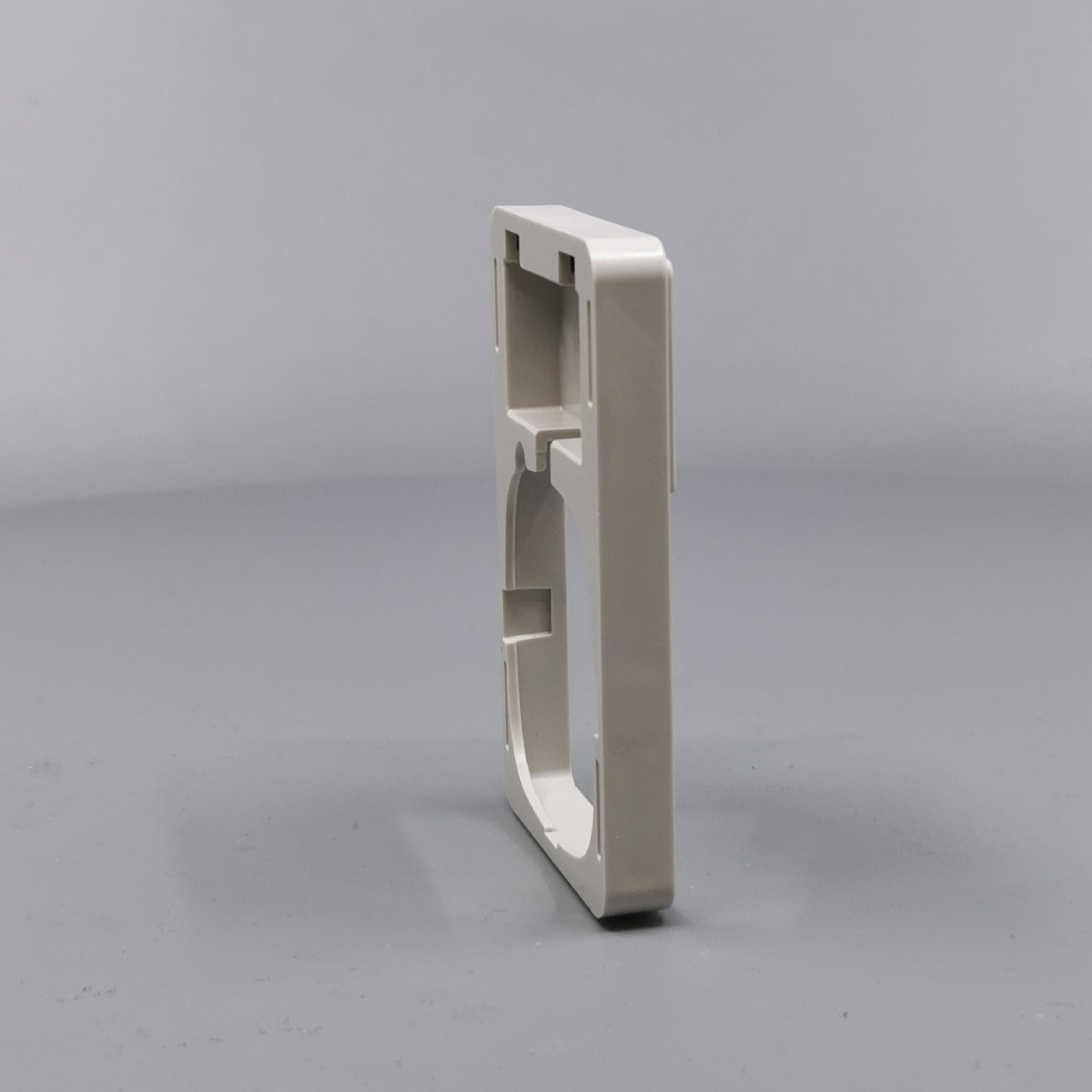 LK Fuga ramme Baseline 50 1½m m. tekstfelt - lysegrå