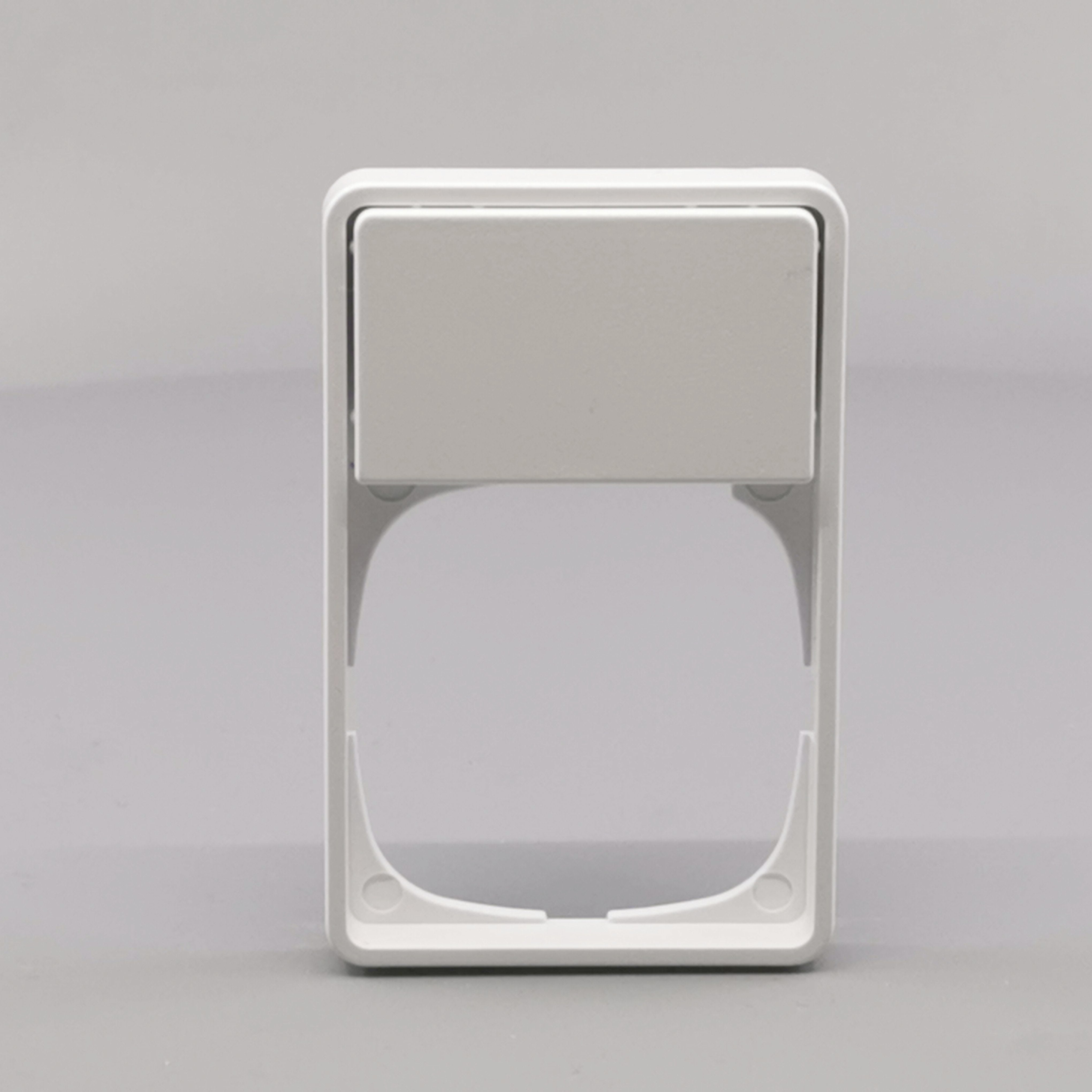 LK Fuga ramme Baseline 50 1½m m. tekstfelt - hvid