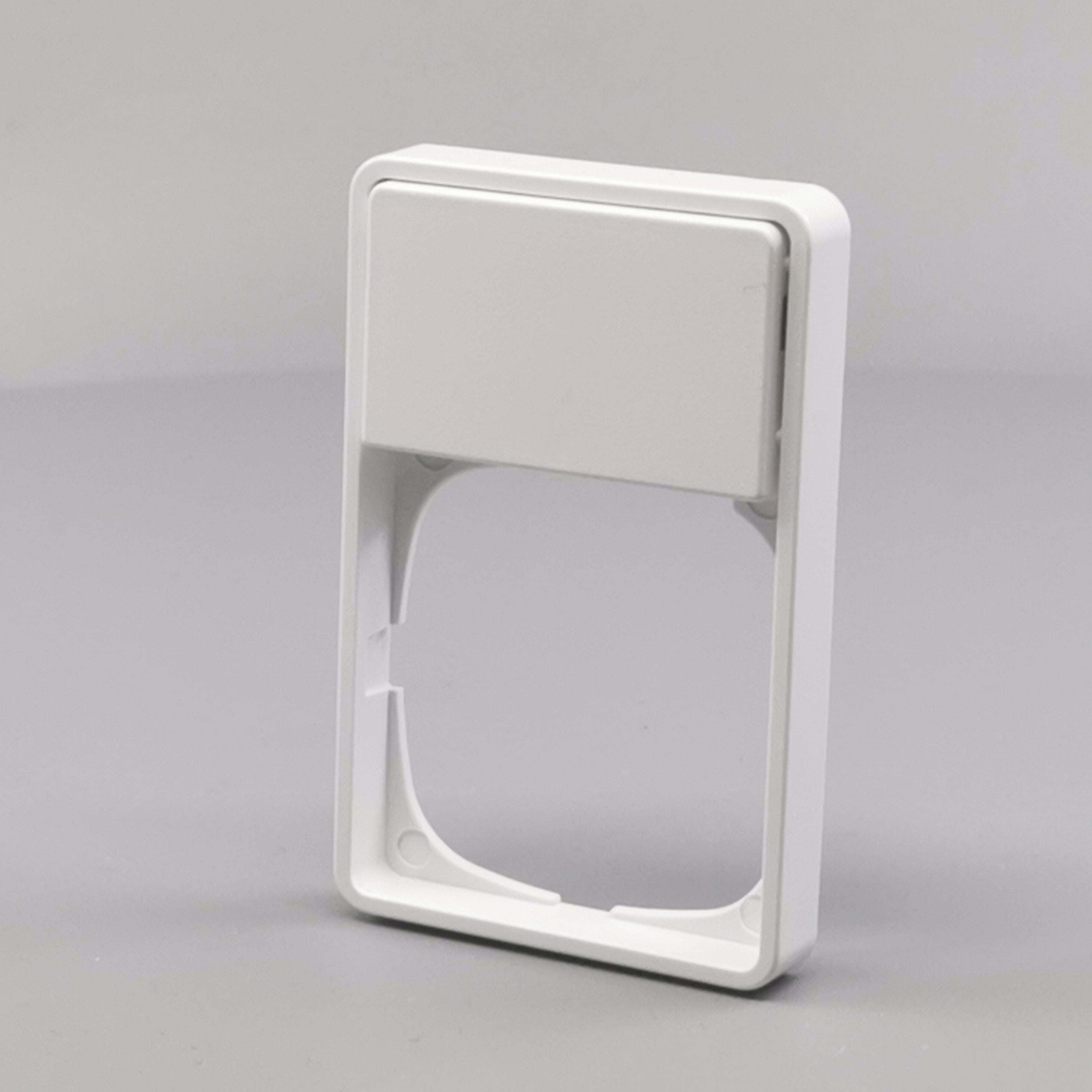 LK Fuga ramme Baseline 50 1½m m. tekstfelt - hvid