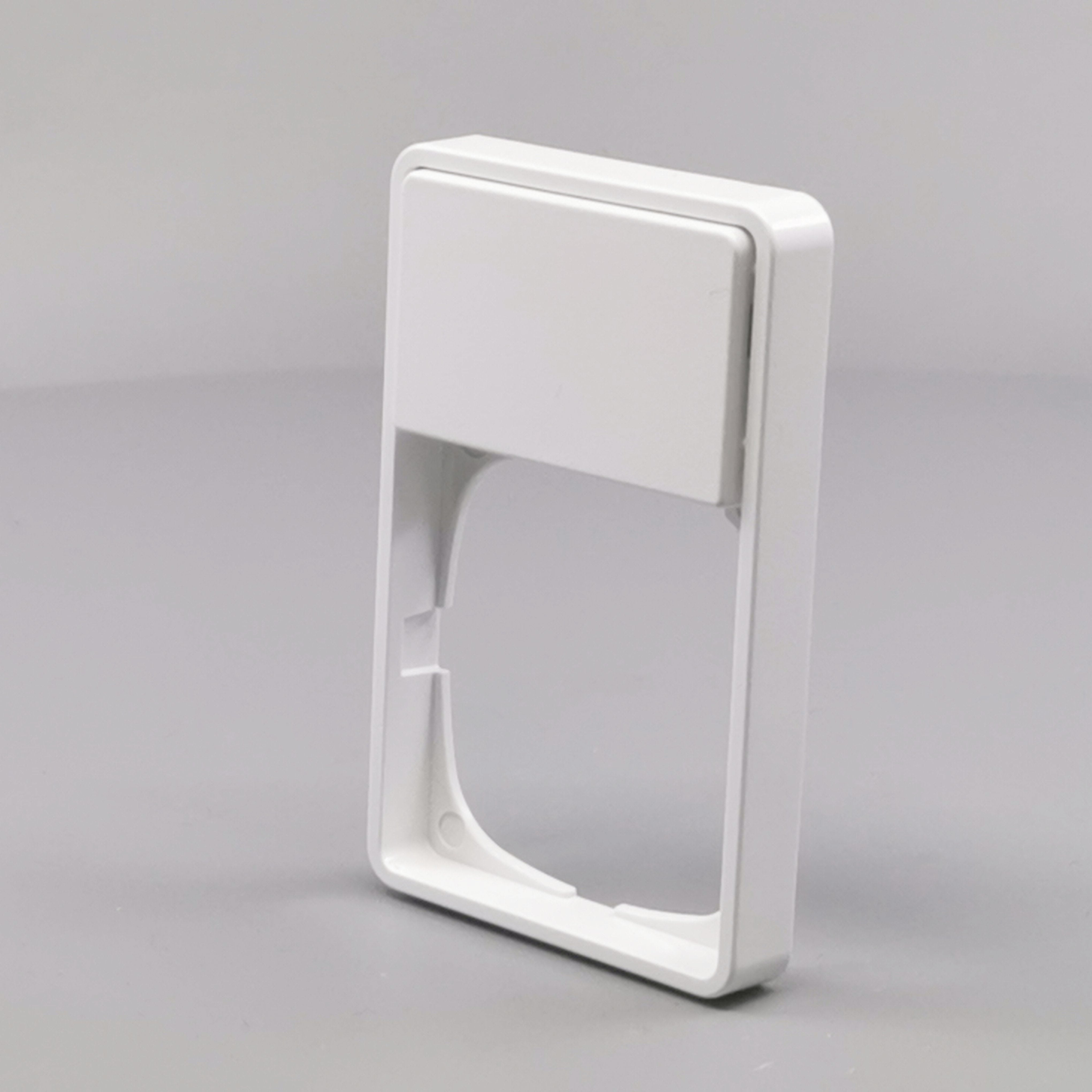 LK Fuga ramme Baseline 50 1½m m. tekstfelt - hvid